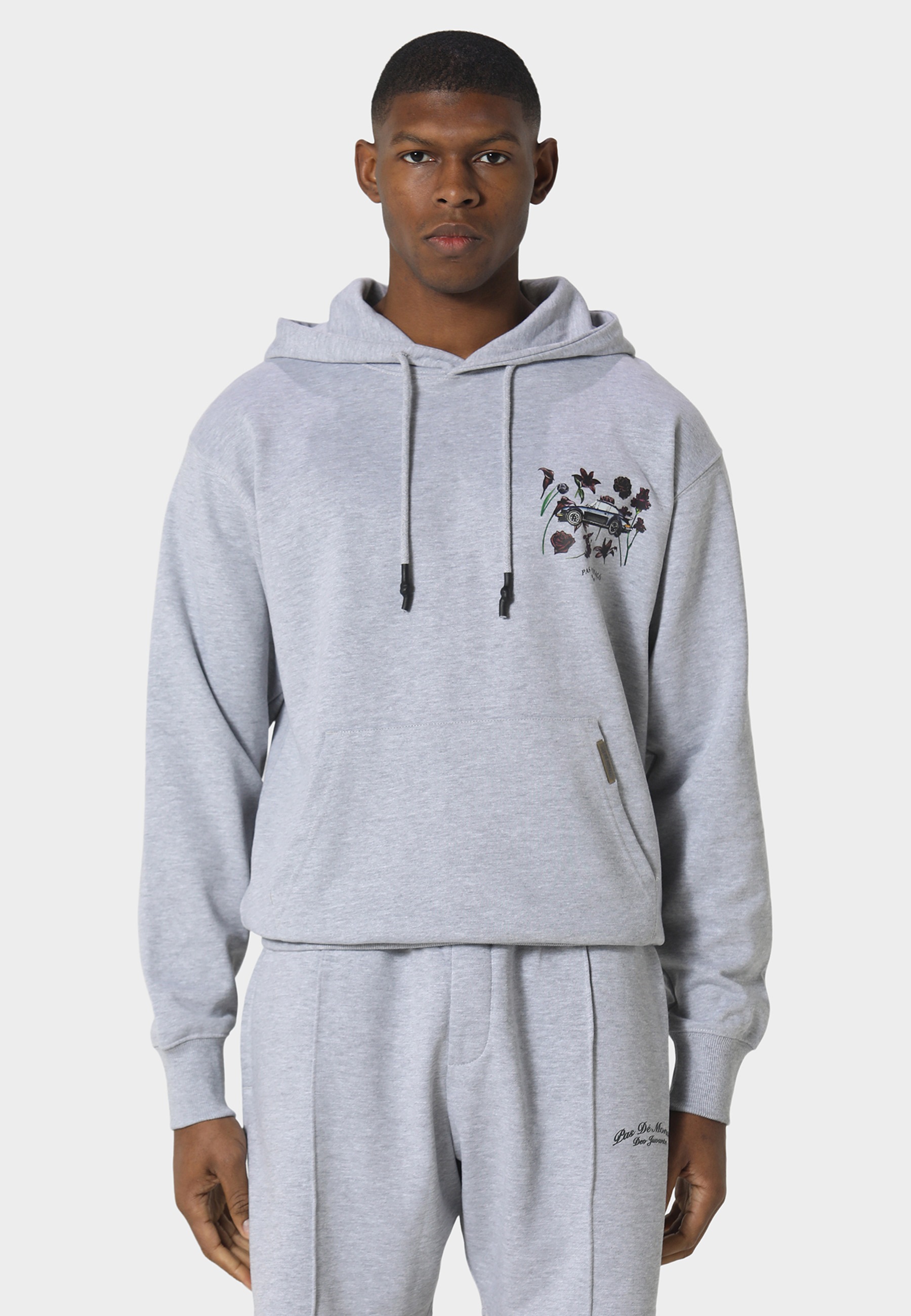 Pas De Monaco Rundhalspullover »Pas De Monaco WILDFLOWER HOODY« 1