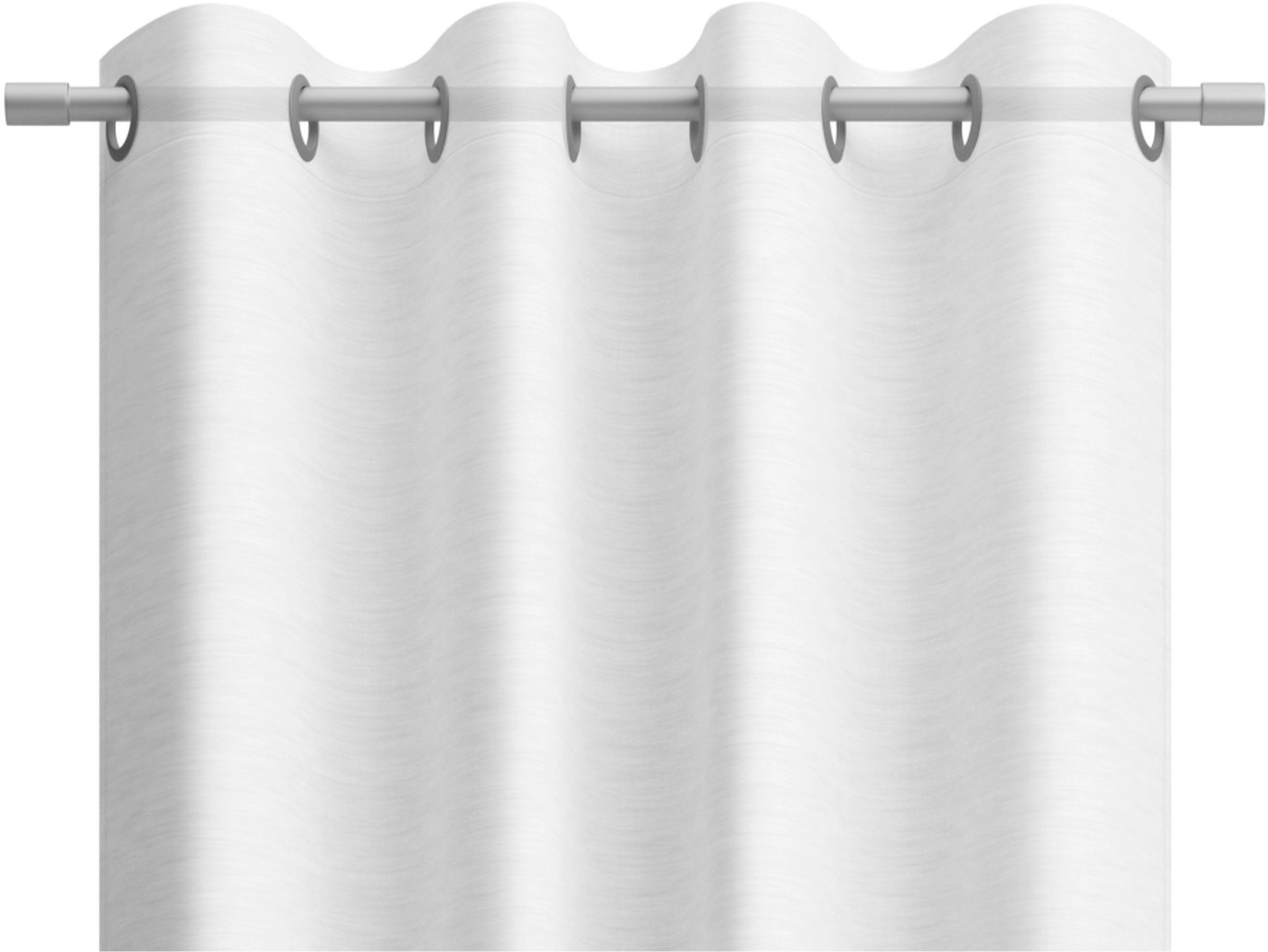 Neutex for you! Vorhang »Allure«, (1 St.), HxB: 245x140, Ösenschal mit Metallösen
