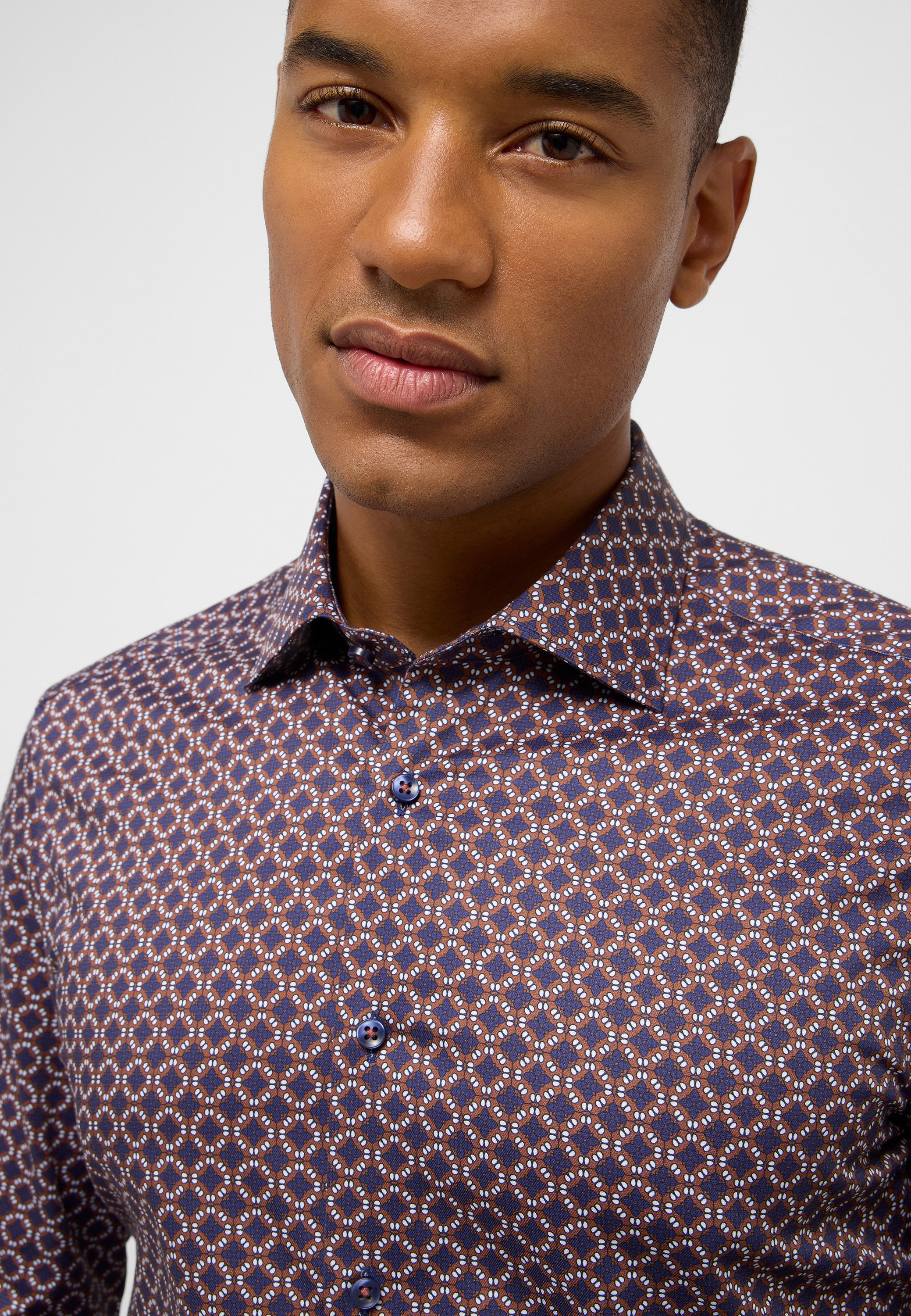 Eterna Langarmhemd »SLIM FIT« NON IRON (bügelfrei)