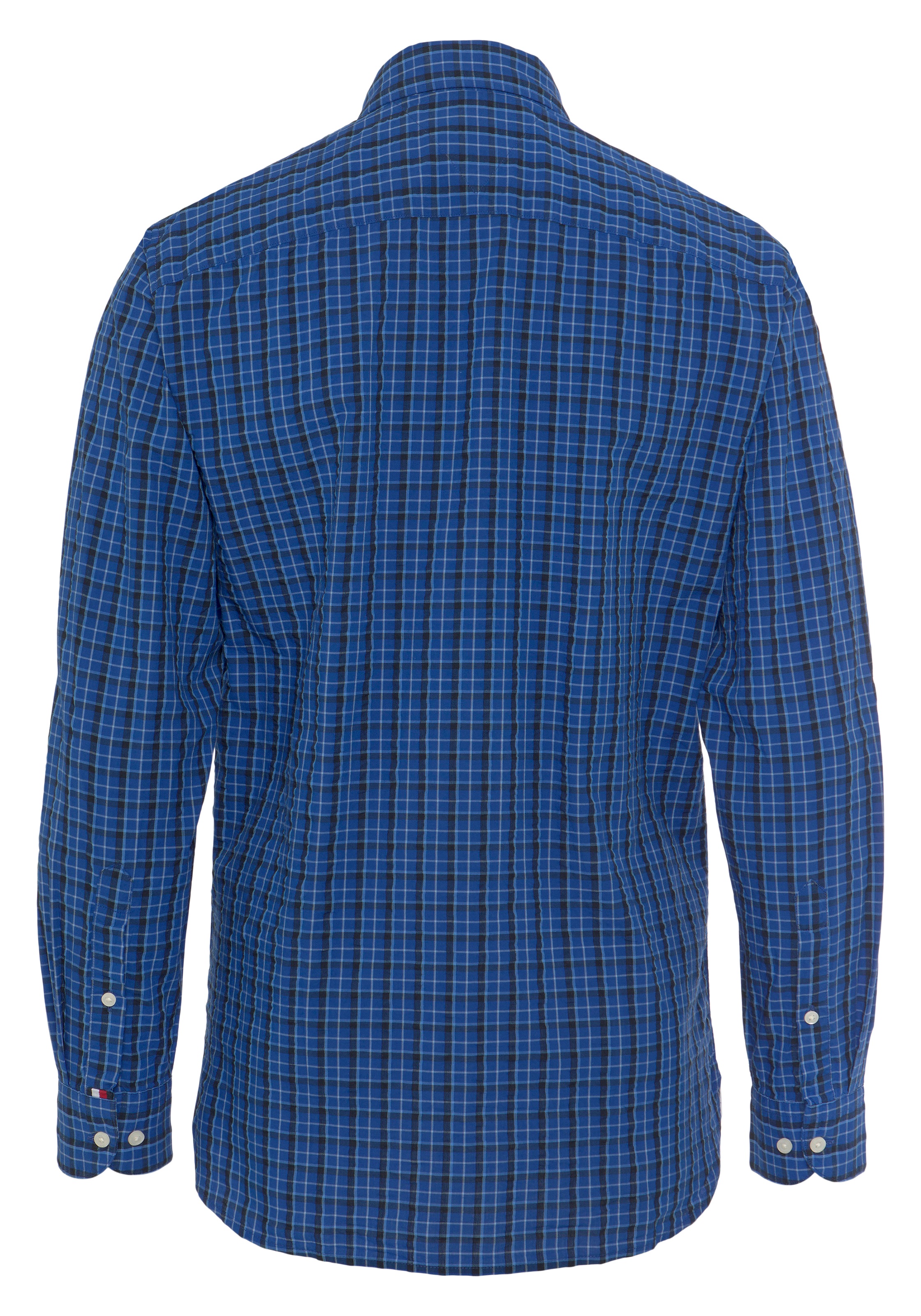 Tommy Hilfiger Karohemd "FLEX SMALL CHECK RF SHIRT", mit kleiner Logosticke günstig online kaufen