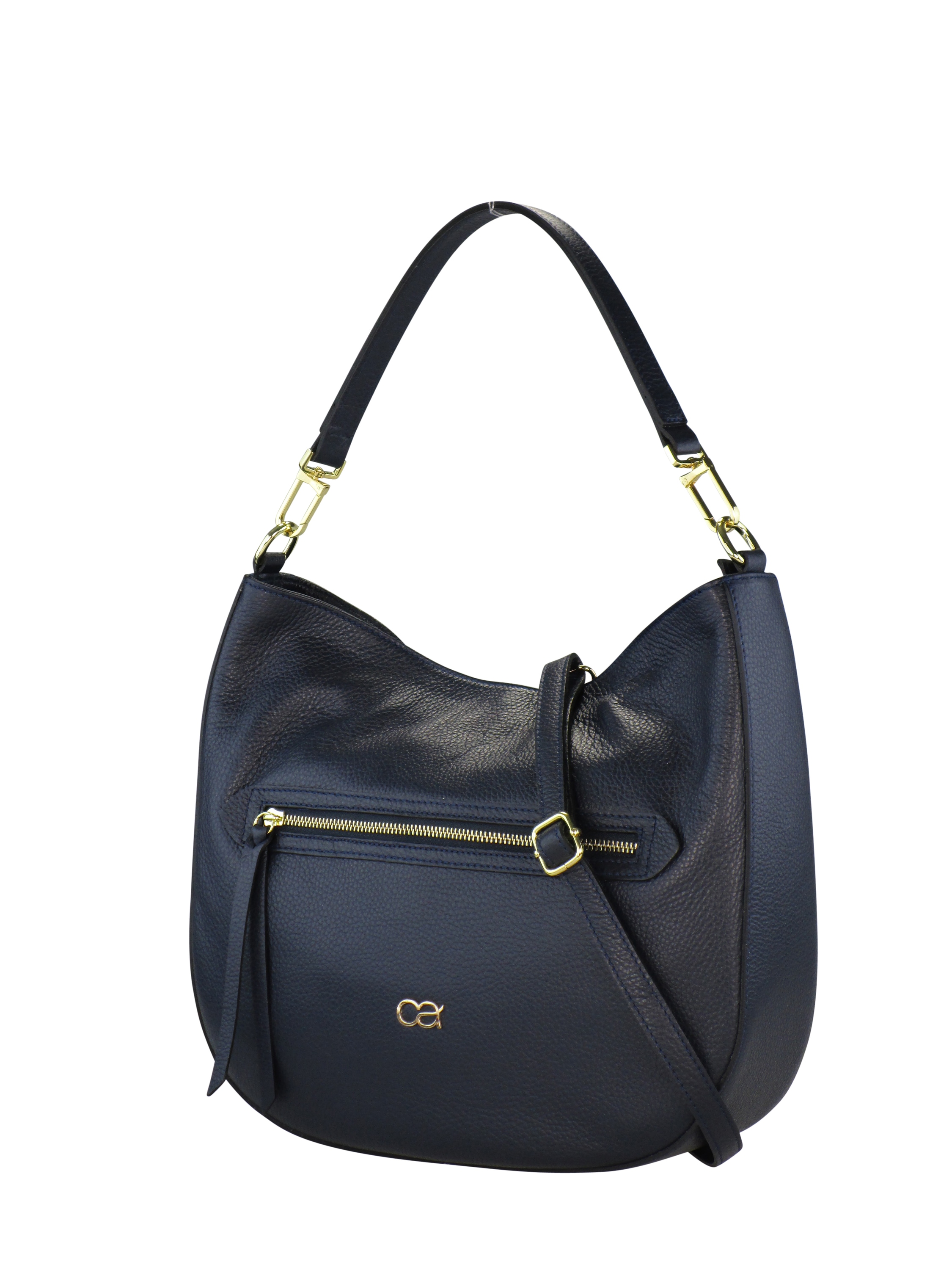 COLLEZIONE ALESSANDRO Schultertasche »Porto« Mit geschwärzten Rändern und Frontreißverschluss