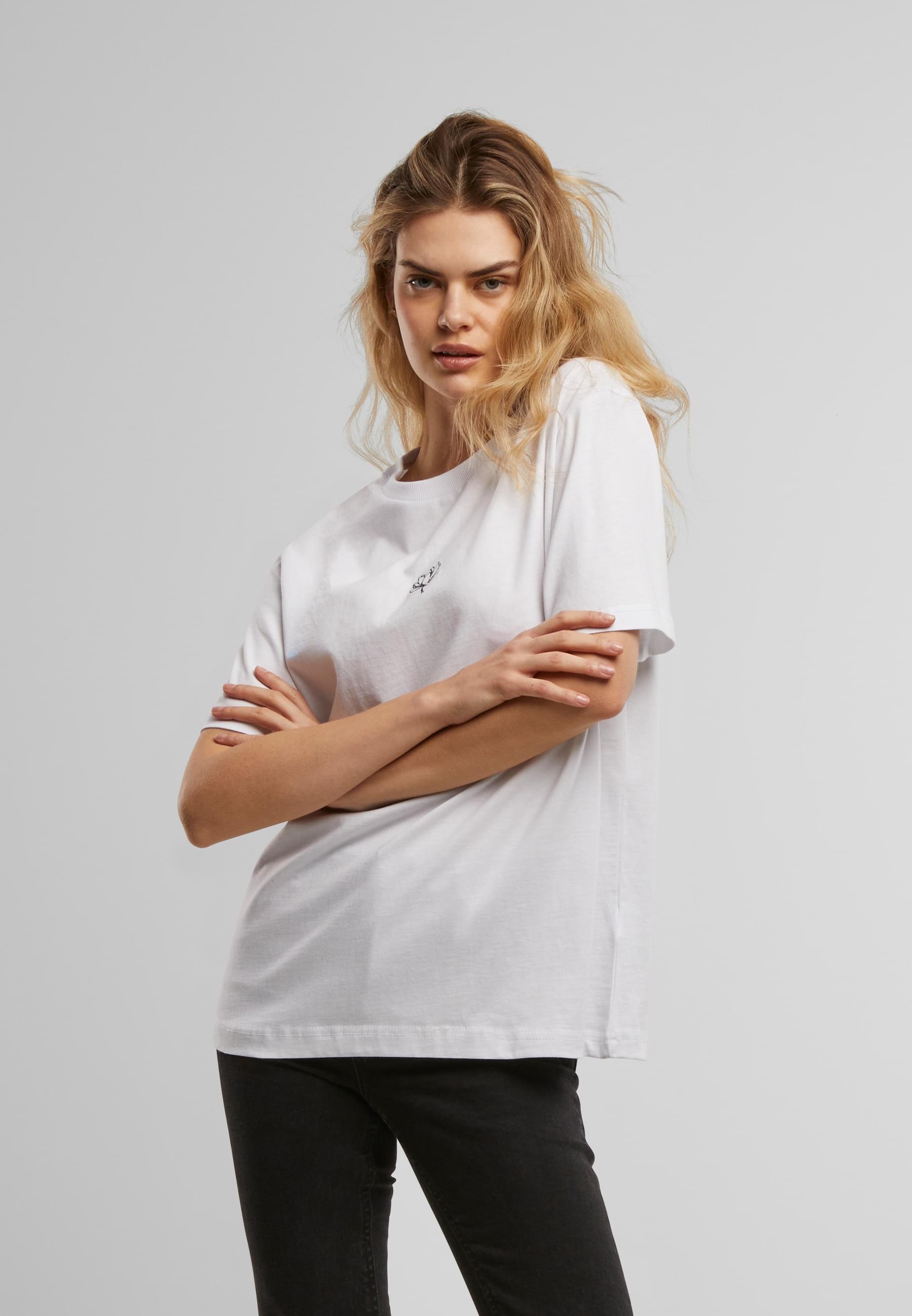 Thumbnail - Miss Tee T-Shirt "Miss Tee Lotus EMB Tee" 1 Stk.