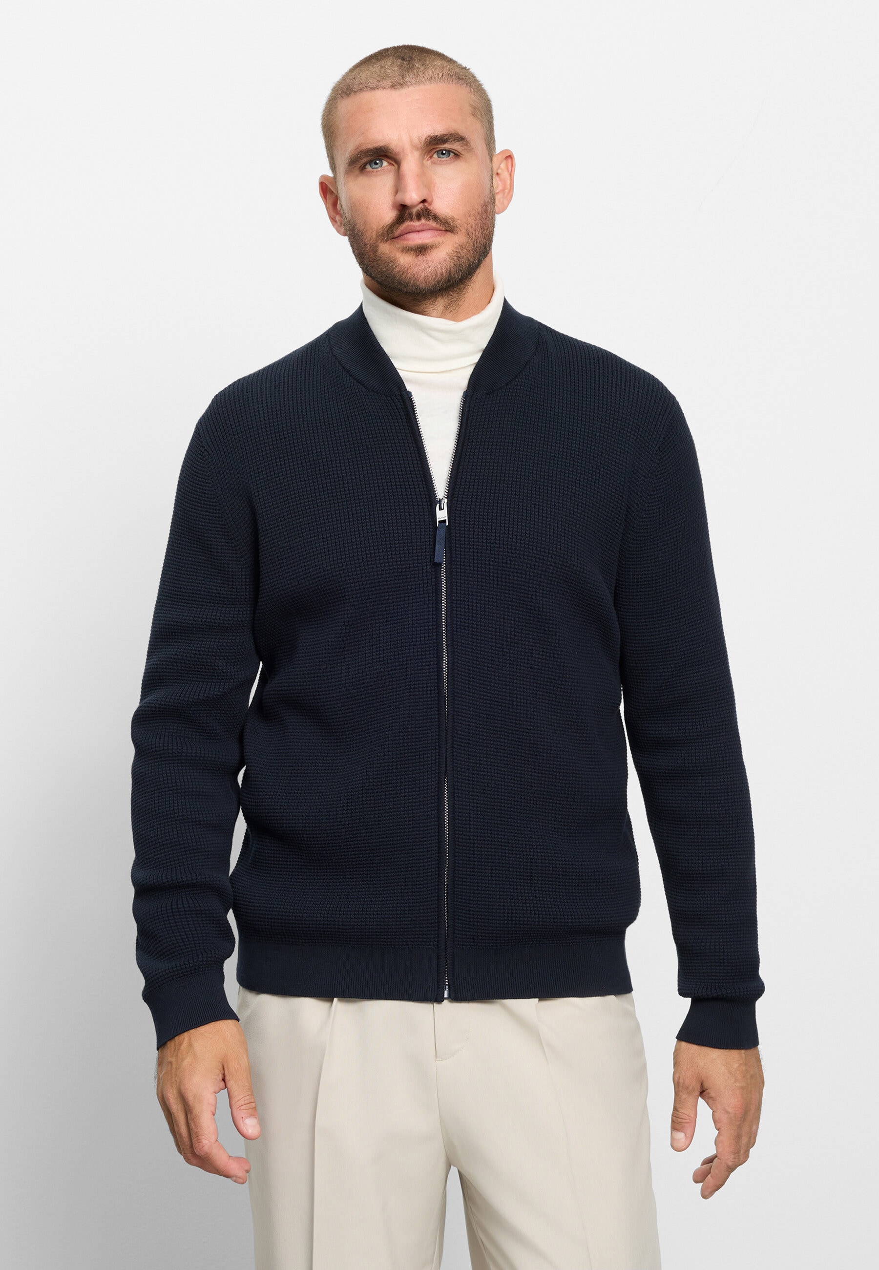OLYMP Strickjacke "OLYMP Casual Strick, Strickjacke"