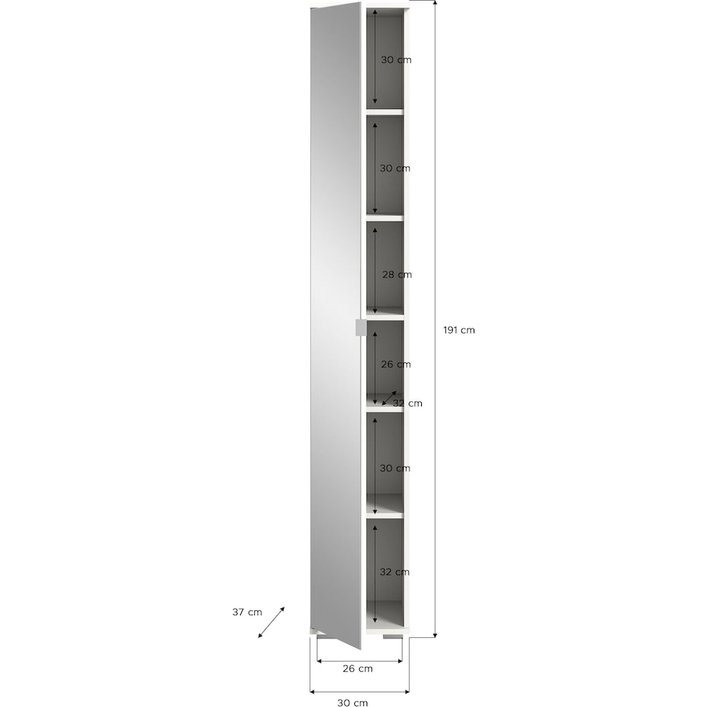 INOSIGN Garderobenschrank »Valge«