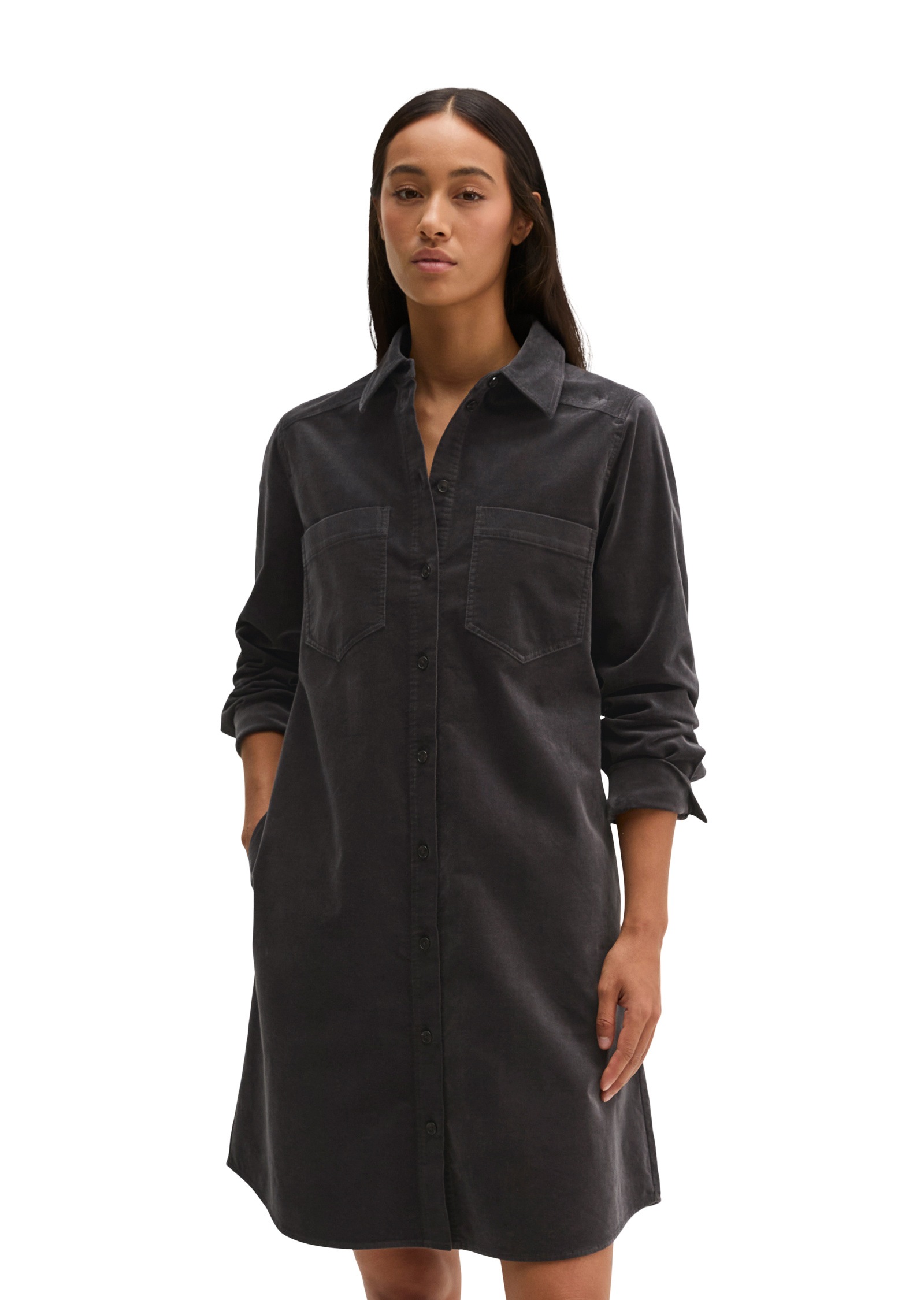 Marc O'Polo Hemdblusenkleid »aus Organic Cotton Stretch«