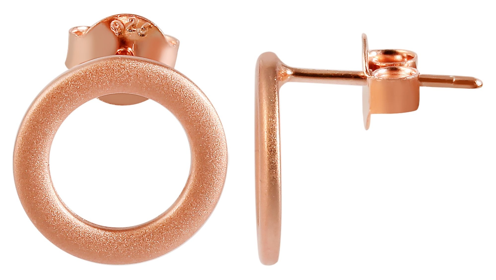 Paar Ohrhänger ADELIA´S "Damen Ohrringe – Ohrstecker aus 925 Silber", Damen, Gr. Damen, Silber 925 (Sterlingsilber), gold, Ohrringe, Ein kleines Geschenk mit großer Wirkung 2