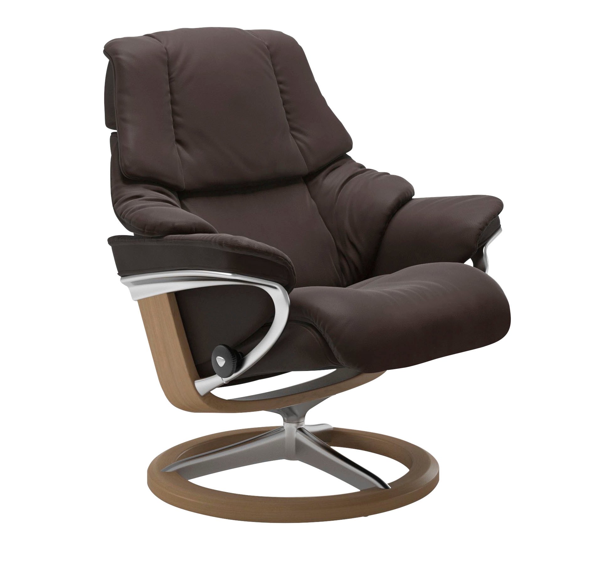 Stressless® Relaxsessel »Reno«, mit Signature Base, Größe S, M & L, Gestell Eiche