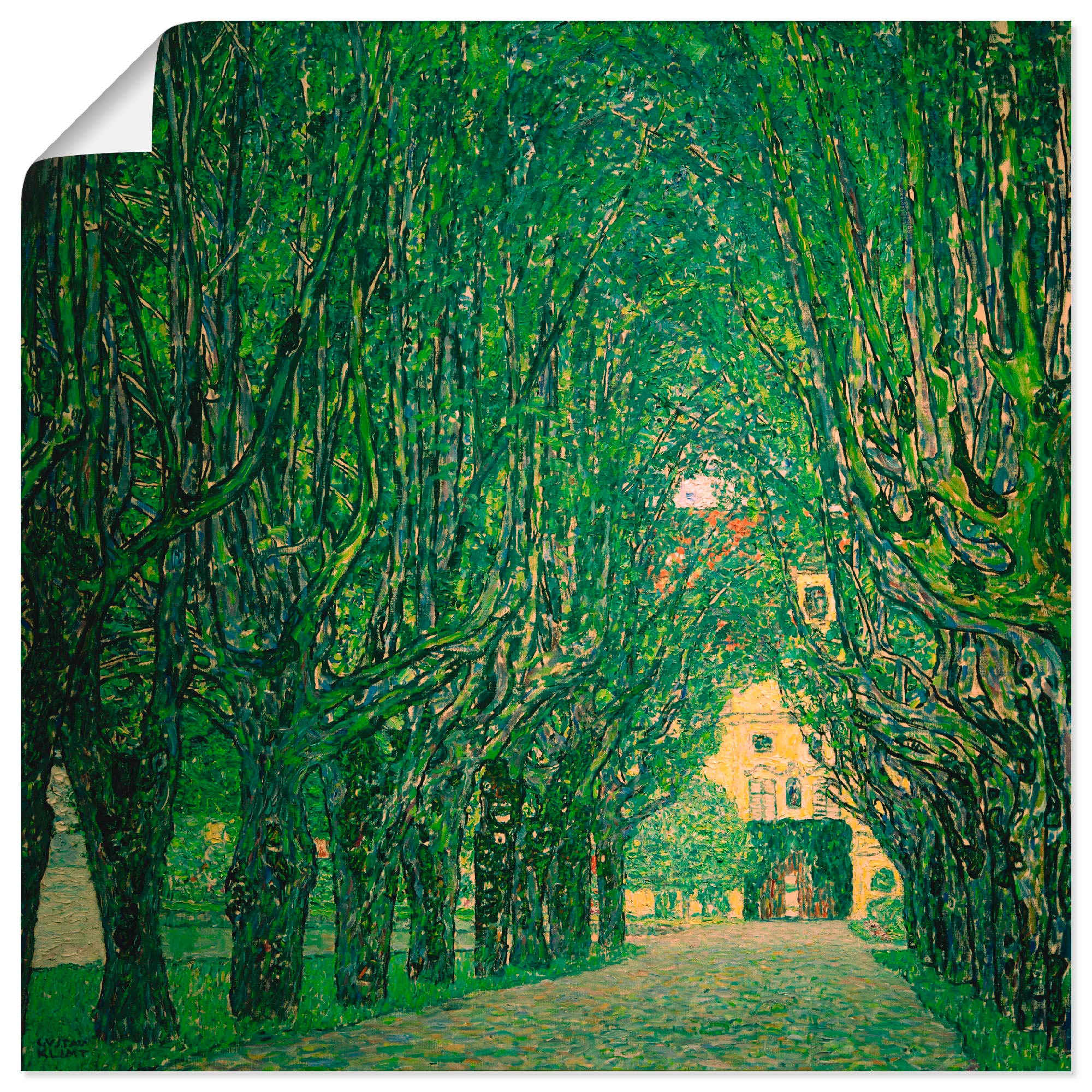 Artland Meninis paveikslas »Allee im Park von ...