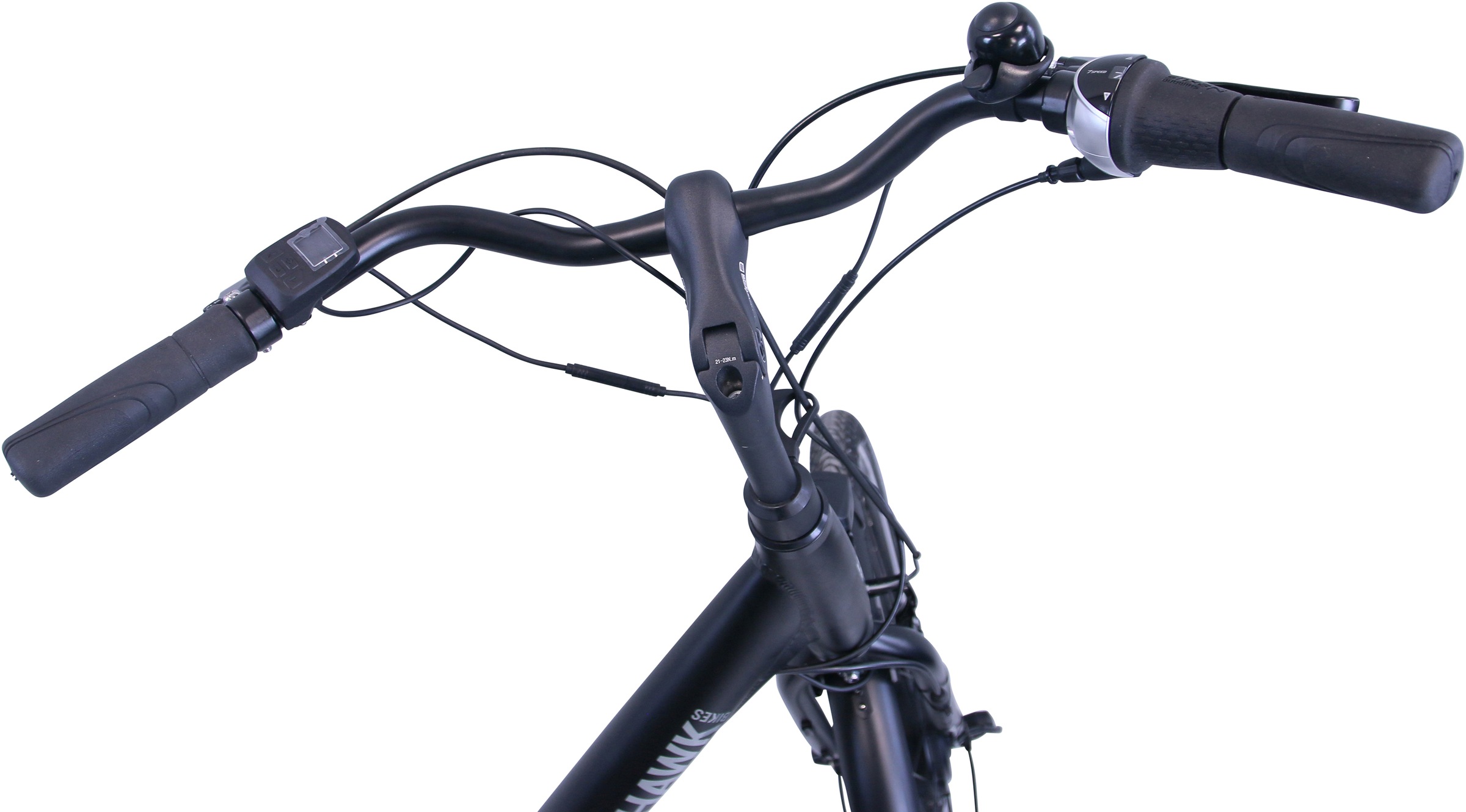 HAWK Bikes E-Bike »HAWK eCity Comfort«, 7 Gang, Shimano, Nexus 7-Gang, Frontmotor 250 W, Pedelec