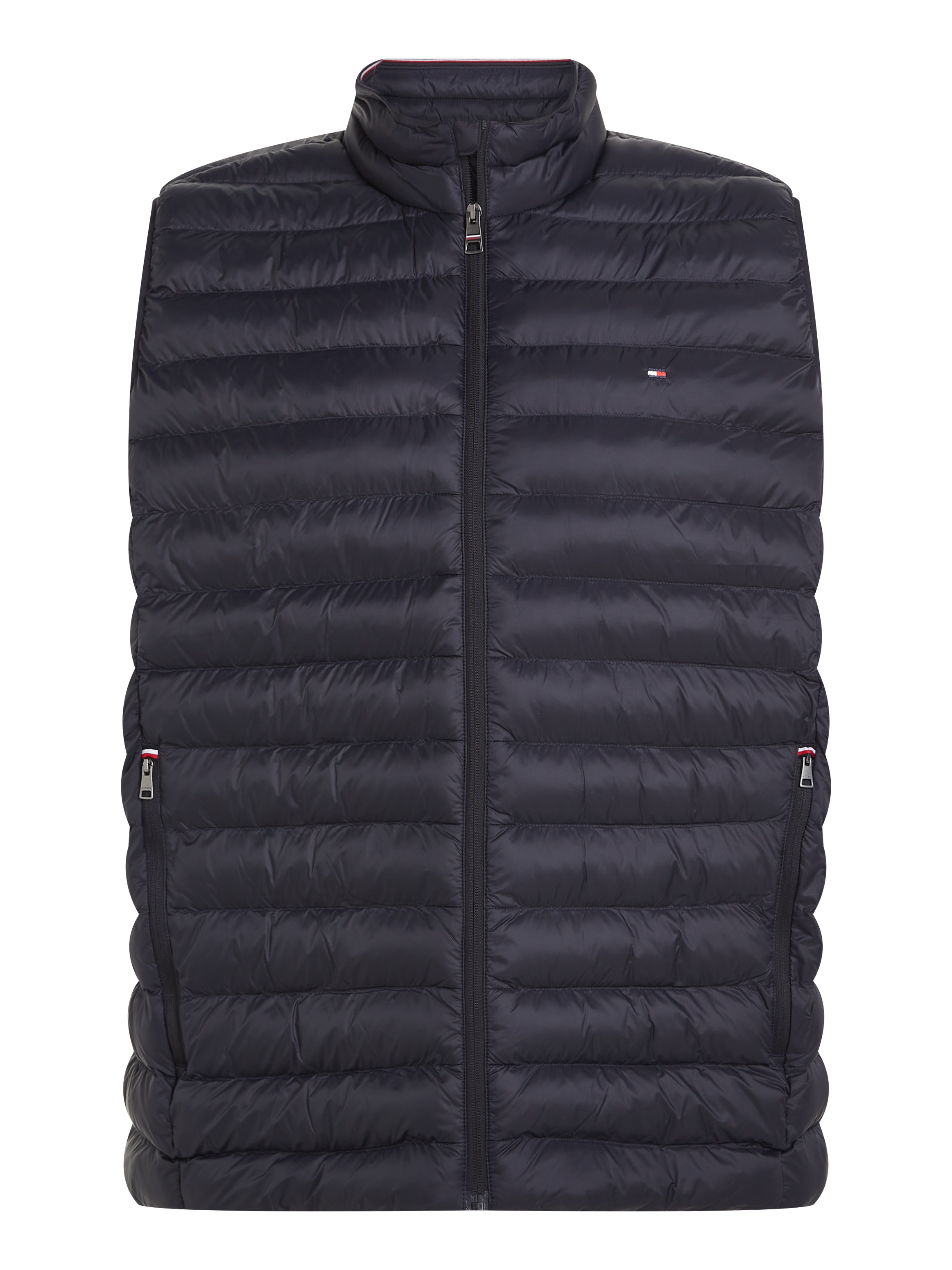 Tommy Hilfiger Big & Tall Steppweste »BT-PACKABLE RECYCLED VEST-B«, in Großen Größen, Logostickerei