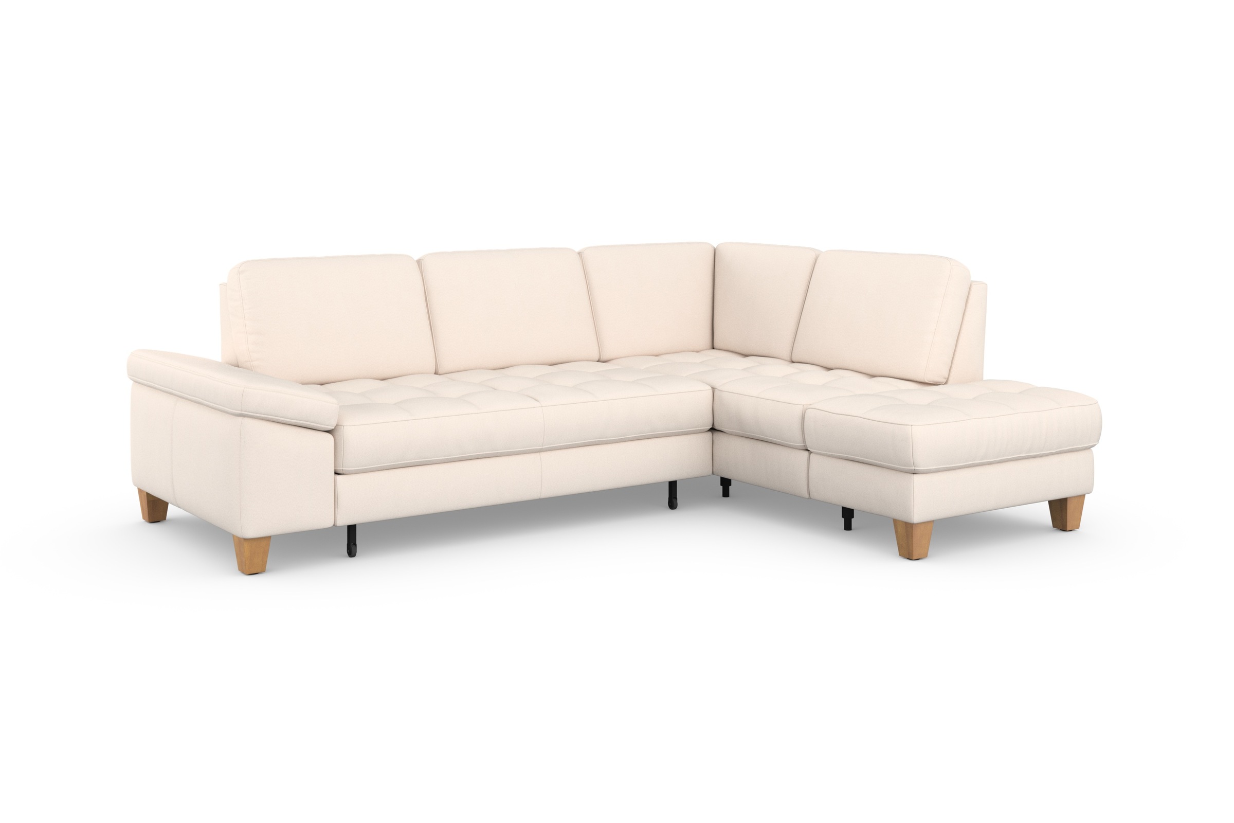 sit&more Ecksofa »Westham L-Form«, mit Ottomane, mit oder ohne Bettfunktion, Bettkasten, Verstellung