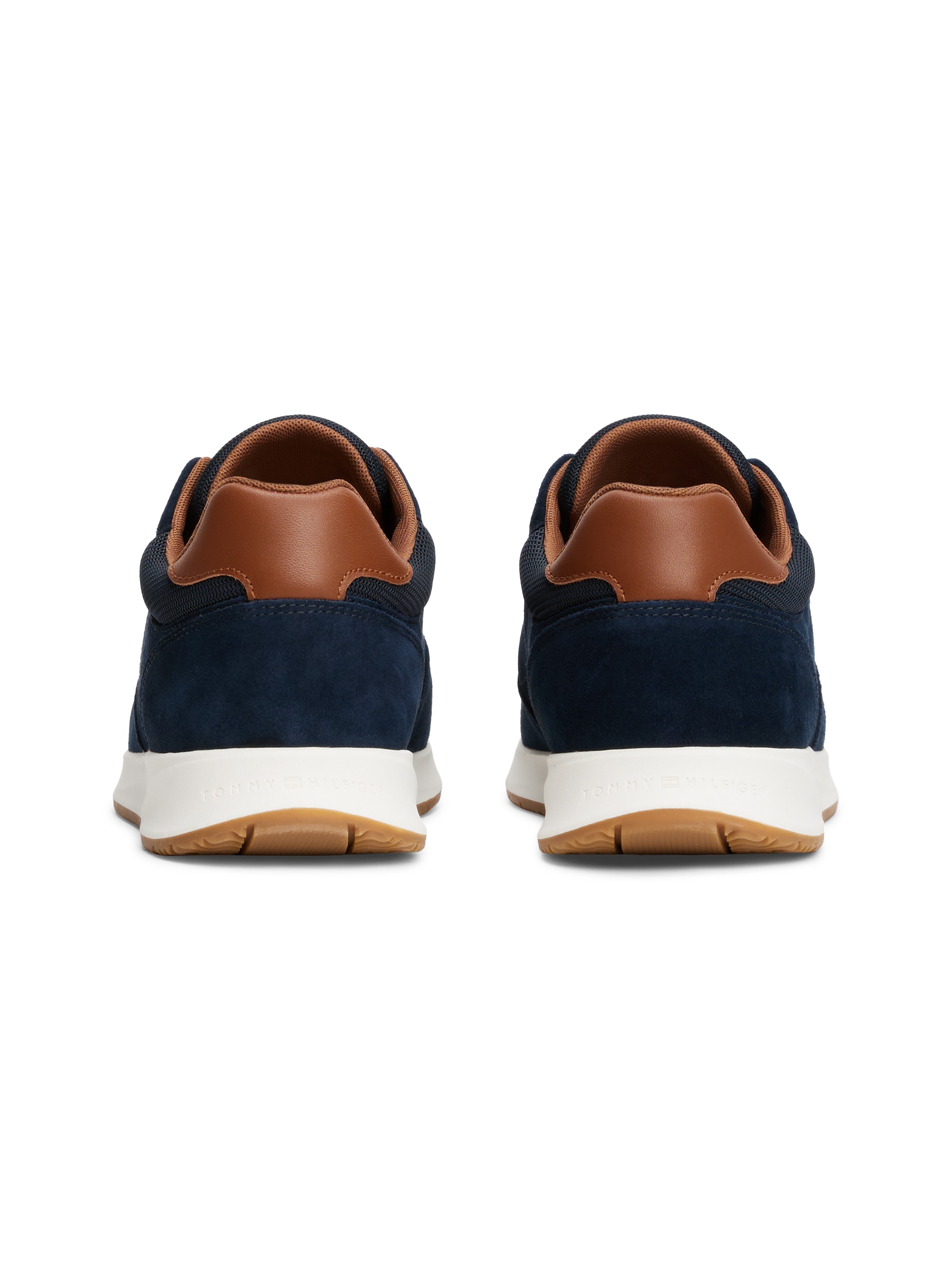 Tommy Hilfiger Sneaker »PREMIUM SUEDE HYBRID«, Freizeitschuh, Halbschuh, Schnürschuh, weiche Schaftrand-Polsterung