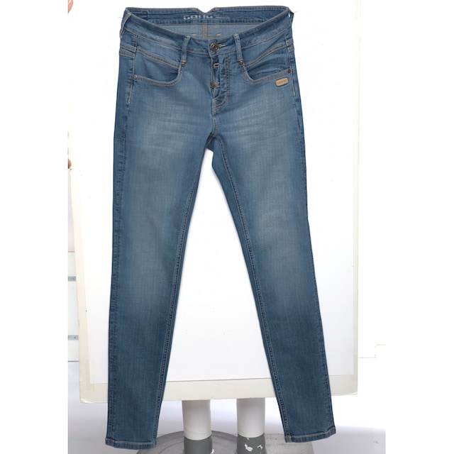 GANG Skinny-fit-Jeans »94Medina«, mit stylischer halb offener Knopfleiste  für bestellen | BAUR