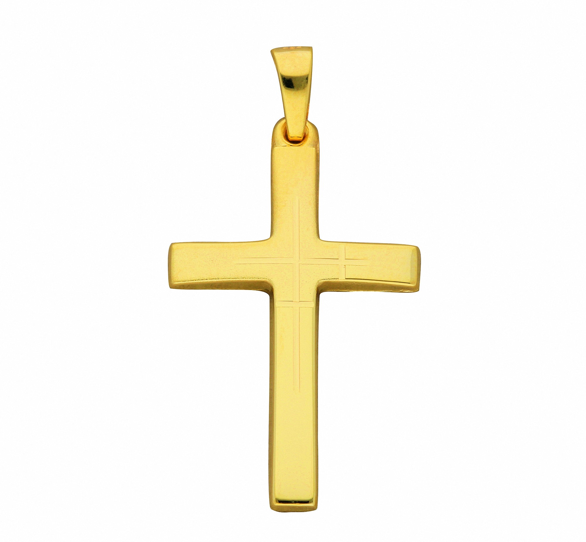 BAUR Gold »585 Kreuz Halskette Set Adelia´s Anhänger | mit kaufen - Anhänger«, mit Kette Schmuckset