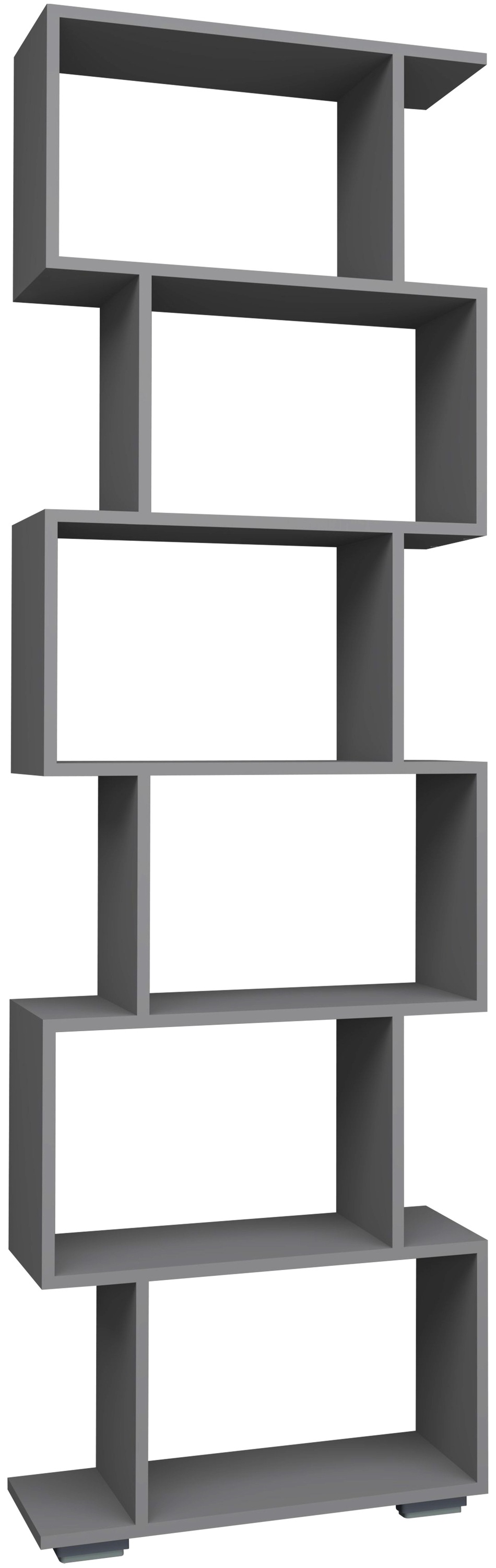 VCM Standregal »Holz Raumteiler Stand Regal Deko Bücher Palusa L«