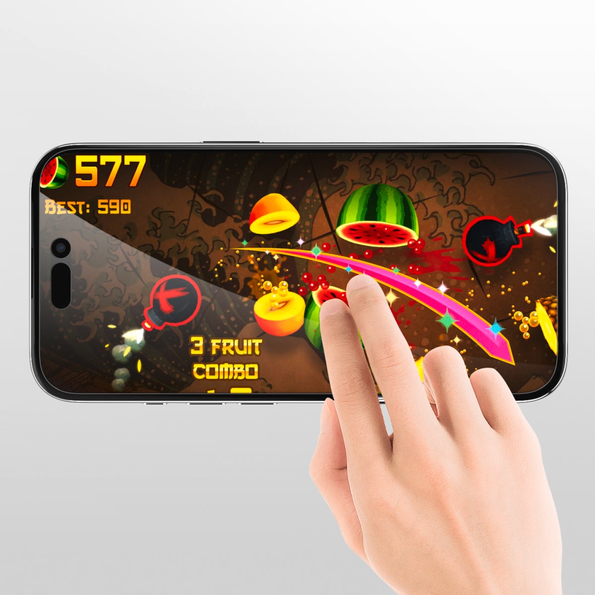 4smarts Displayschutzglas »Second Glass Privacy mit Montagerahmen«, für Apple iPhone 16, (1 St.), Displayschutzfolie, Schutzfolie, Bildschirmschutz, kratz- & stoßfest
