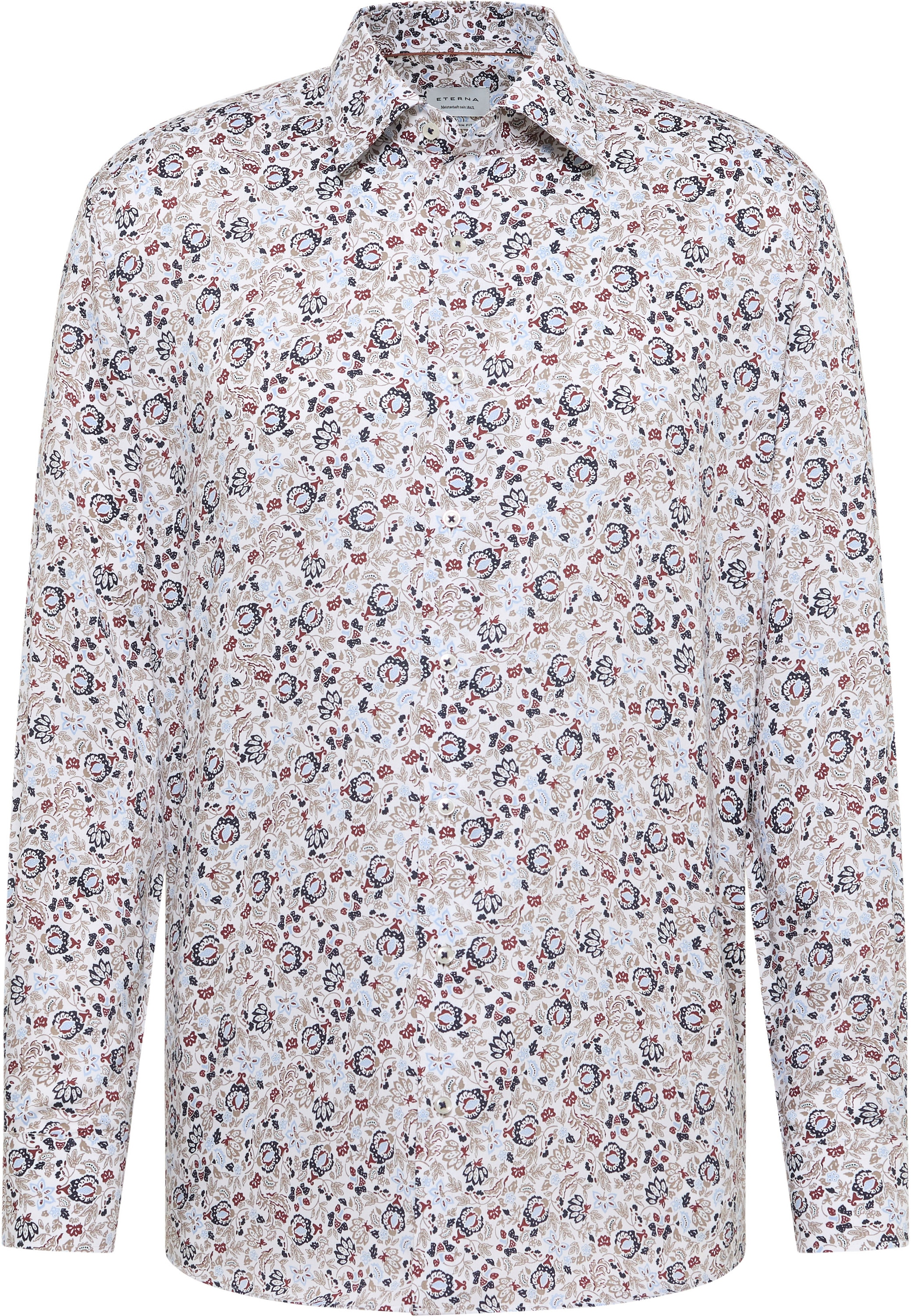 Eterna Langarmhemd »MODERN FIT«, NON IRON (bügelfrei)