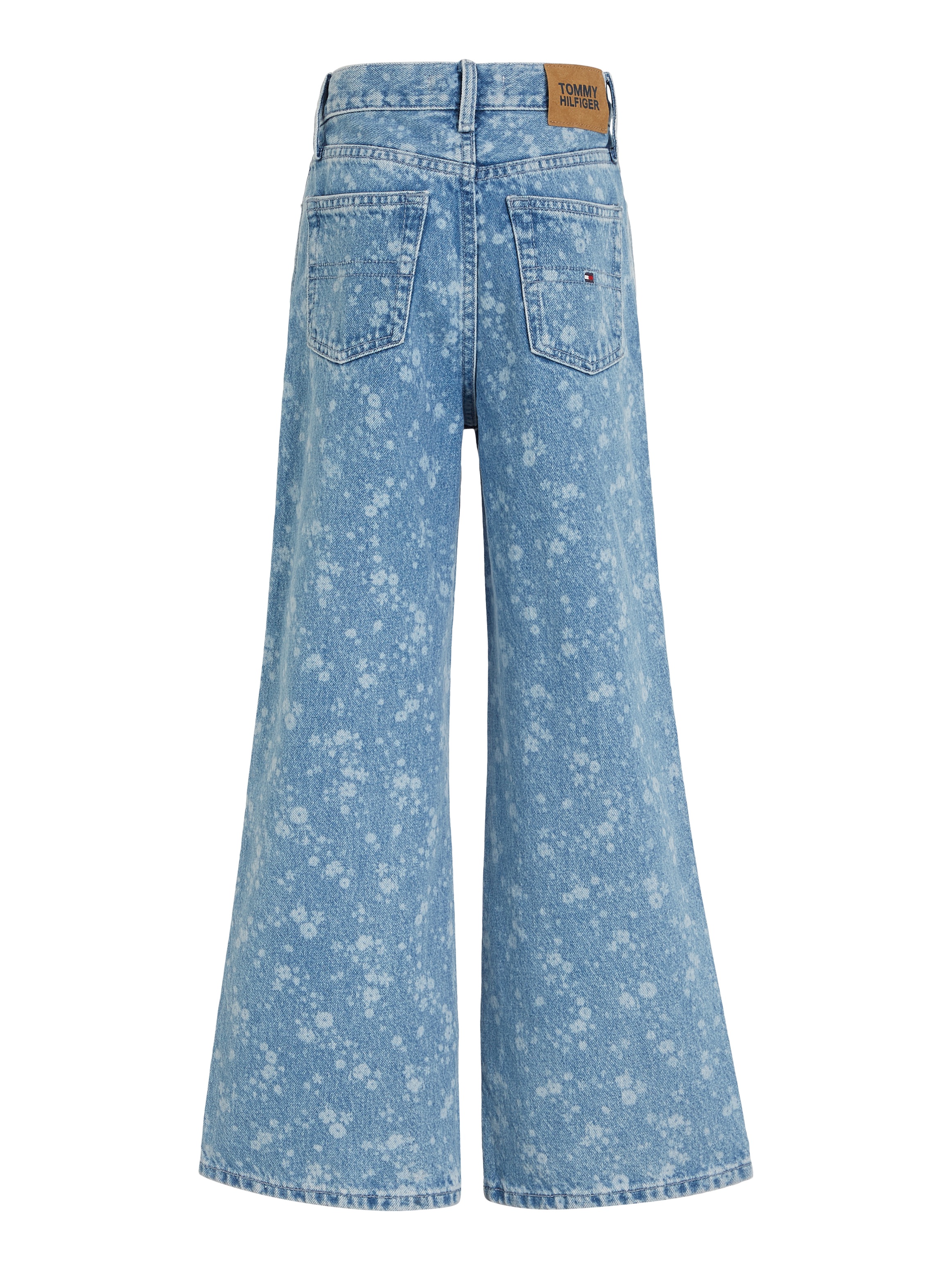 Tommy Hilfiger Straight-Jeans »MABEL FLOWER DENIM«, Kinder bis 16 Jahre im 5-Pocket-Style