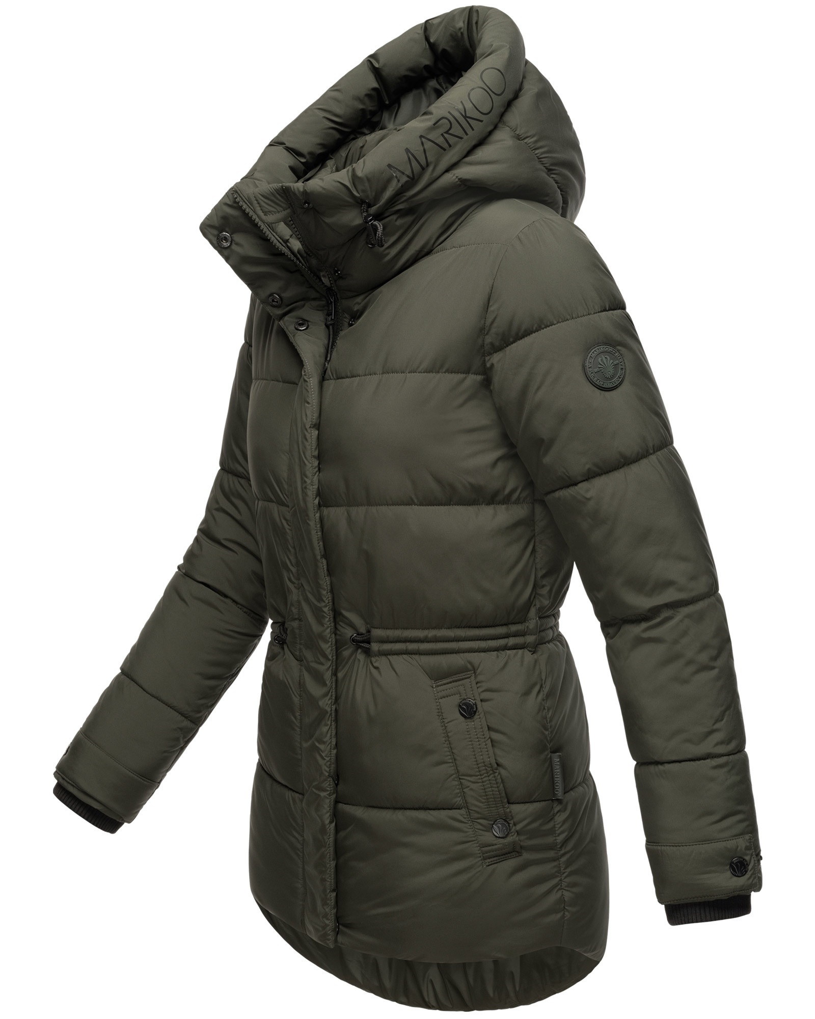 Marikoo Winterjacke »Akumaa«, mit tailliertem Schnitt