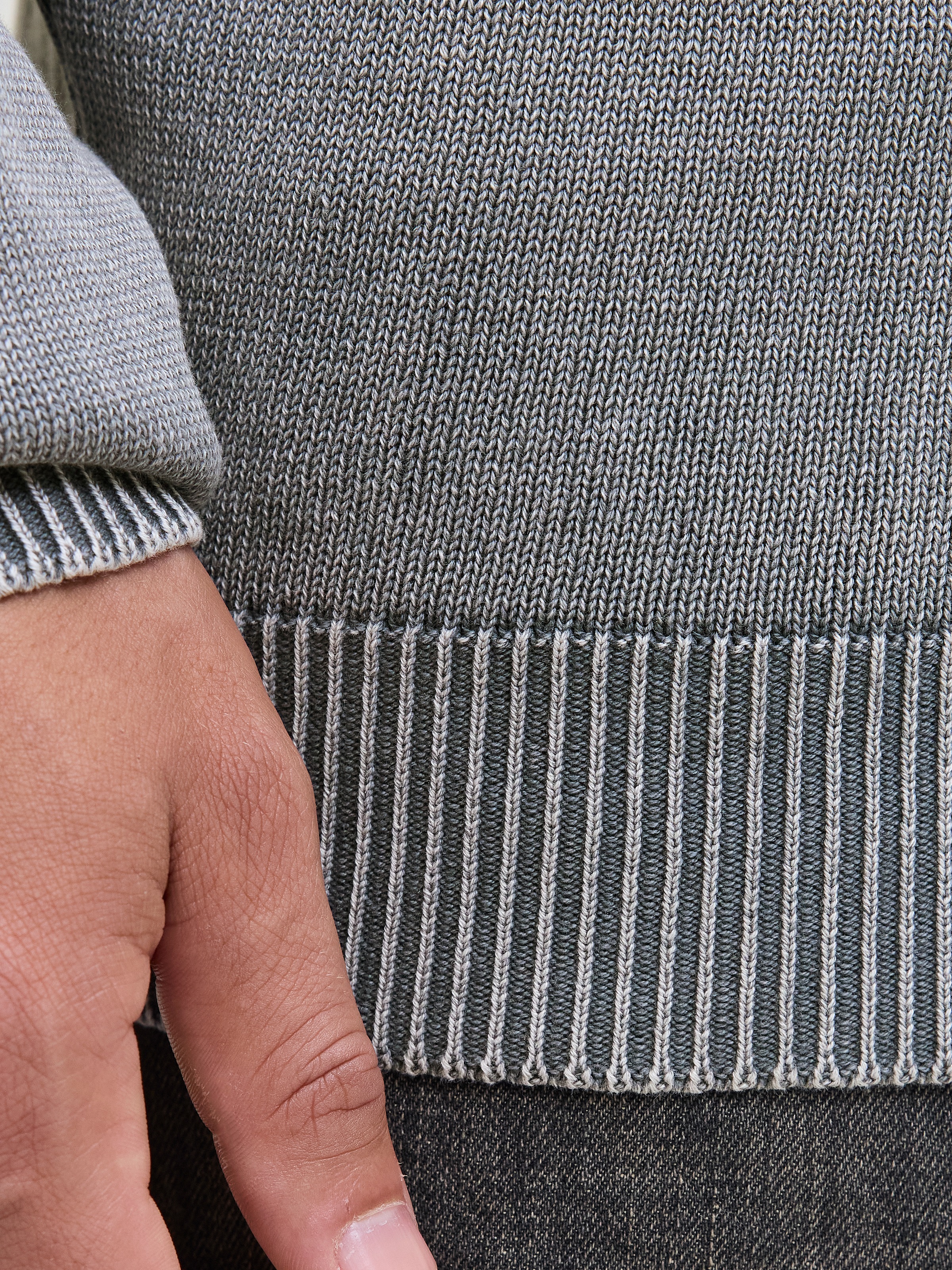 Thumbnail - Jack & Jones Rundhalspullover "JJECHARGE FADED KNIT CREW NECK NOOS"