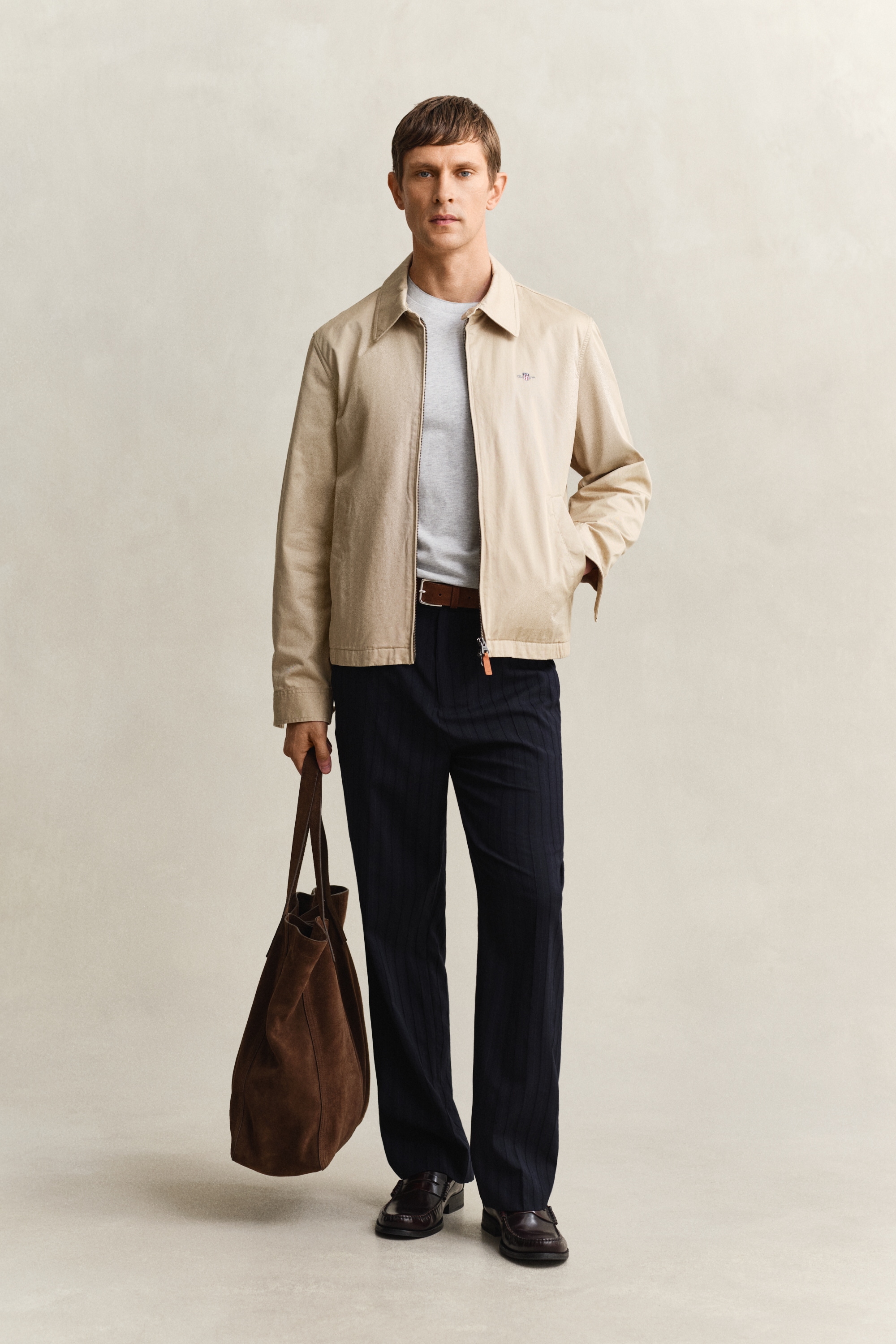 Gant T-Shirt »TONE PIQUE« Regular fit mit Rundhalsausschnitt