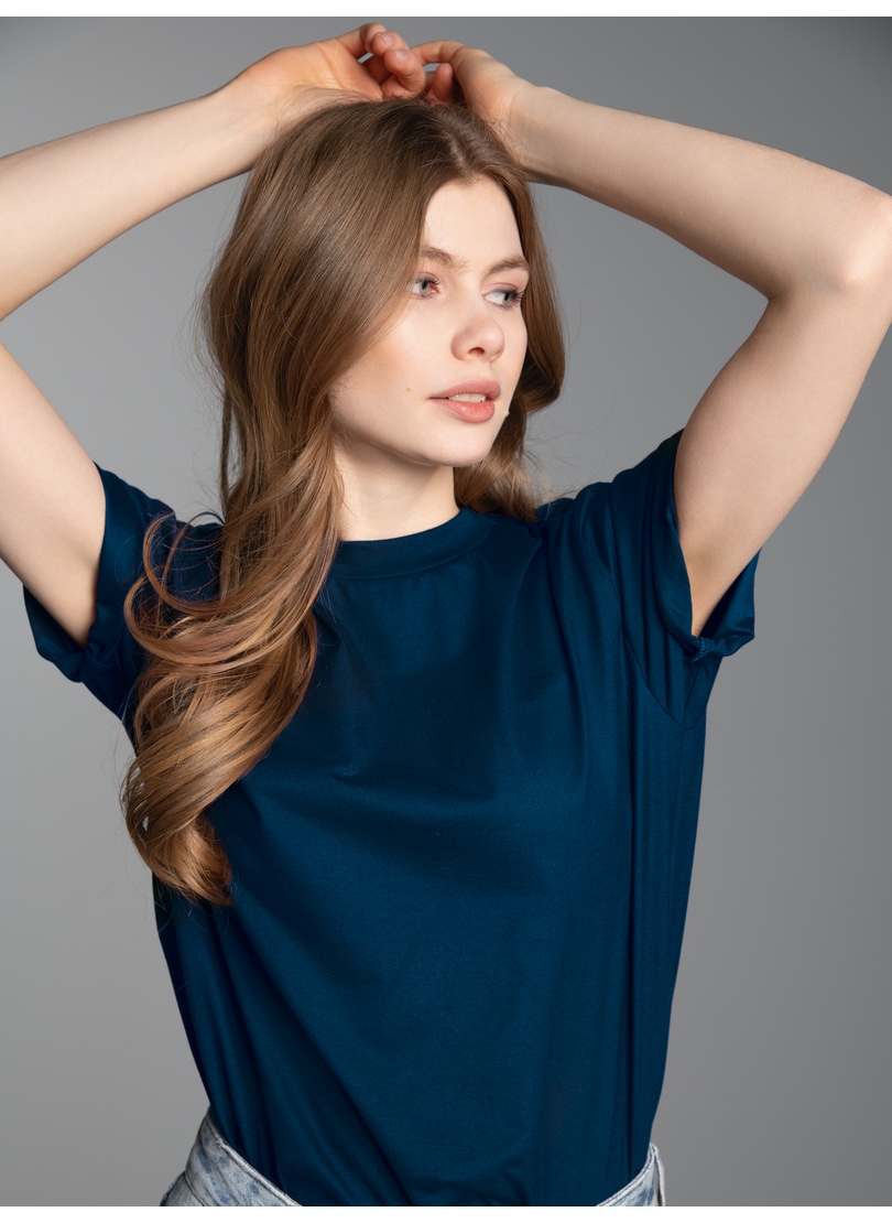Trigema T-Shirt "TRIGEMA Relaxed Fit T-Shirt" 1