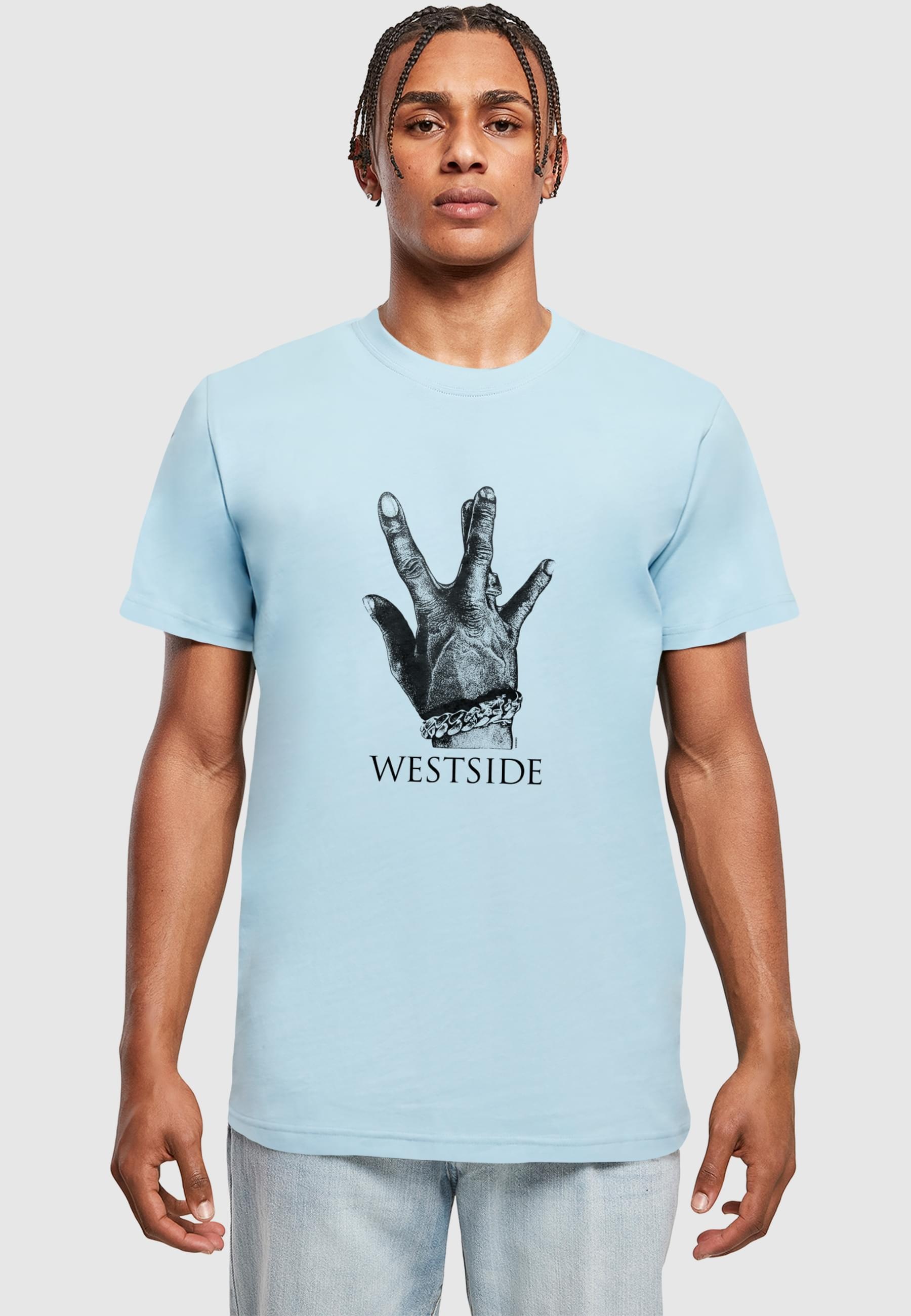 MisterTee T-Shirt »MisterTee Herren Westside Connection 2.0 Tee«, (1 tlg.)