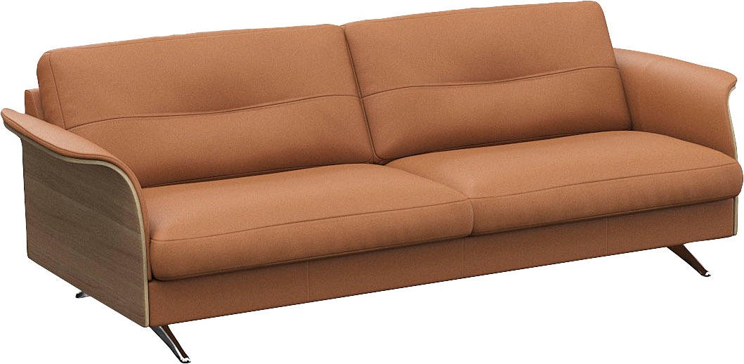 FLEXLUX 3-Sitzer »Glow, super bequem durch hochwertigem Sitzaufbau mit Federkern«, Modernes skandinavisches Design