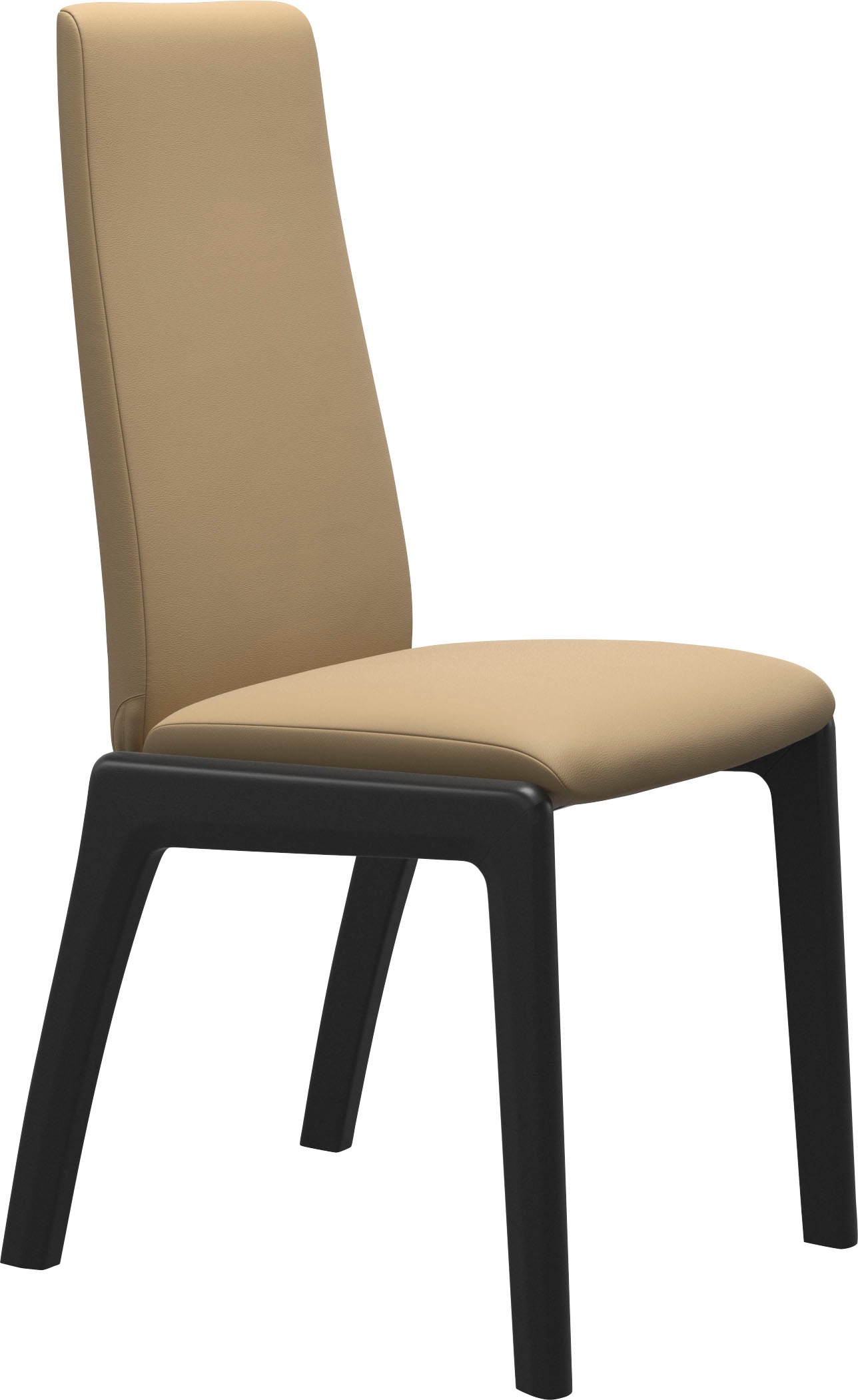 Stressless® Polsterstuhl »Laurel«, Leder PALOMA, Low Back, Größe L, mit abgerundeten Beinen in Schwarz