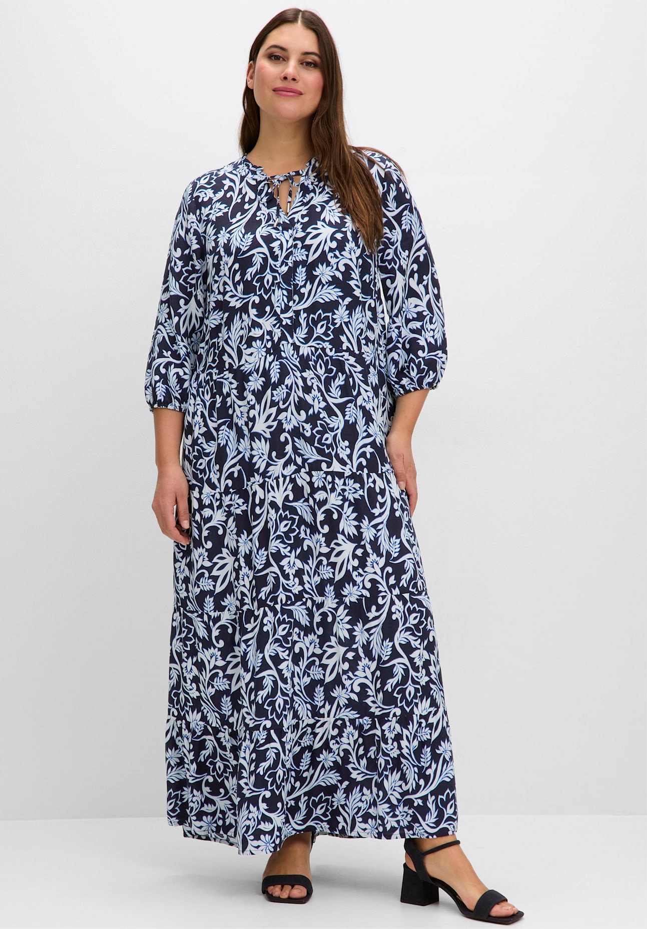 Sheego Maxikleid "Maxikleid" günstig online kaufen