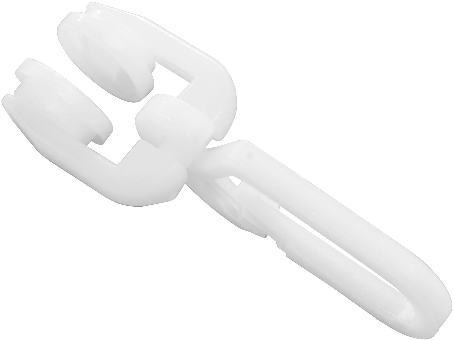GARDINIA Gardinenring "T-Rollringe mit Faltenlegehaken" Serie T-Schiene
