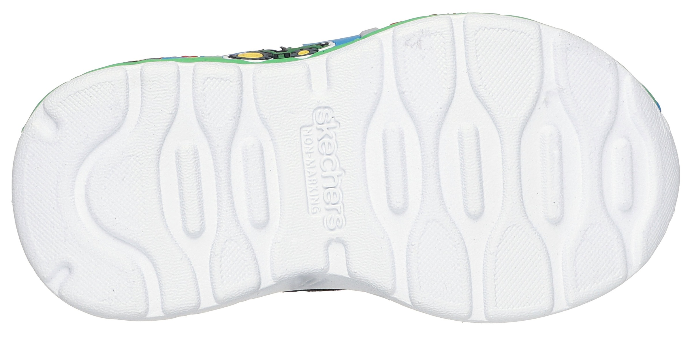 Thumbnail - Skechers Sneaker "PLAY SCENE JOHN DEERE", Klettschuh im John Deere Design, Größenschablone zum Download