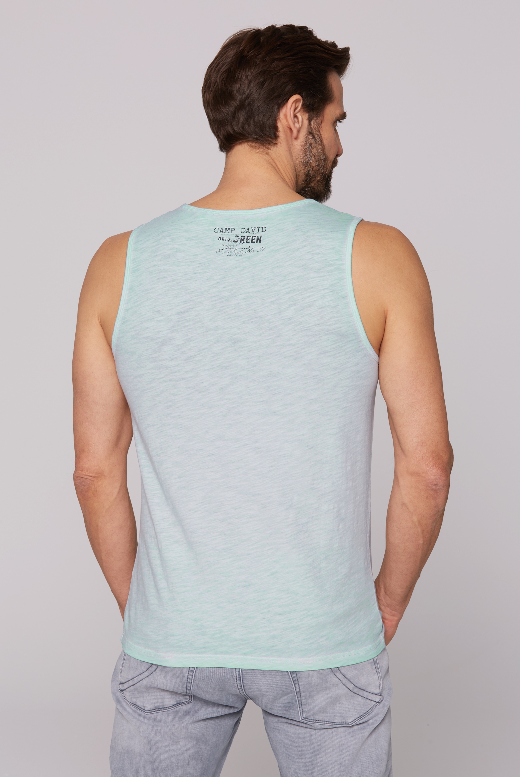 CAMP DAVID Tanktop, aus Baumwolle