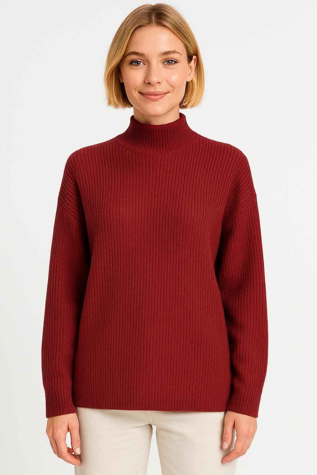 ONLY Strickpullover "ONLKATIA LS RIB HIGHNECK CC KNT" günstig online kaufen