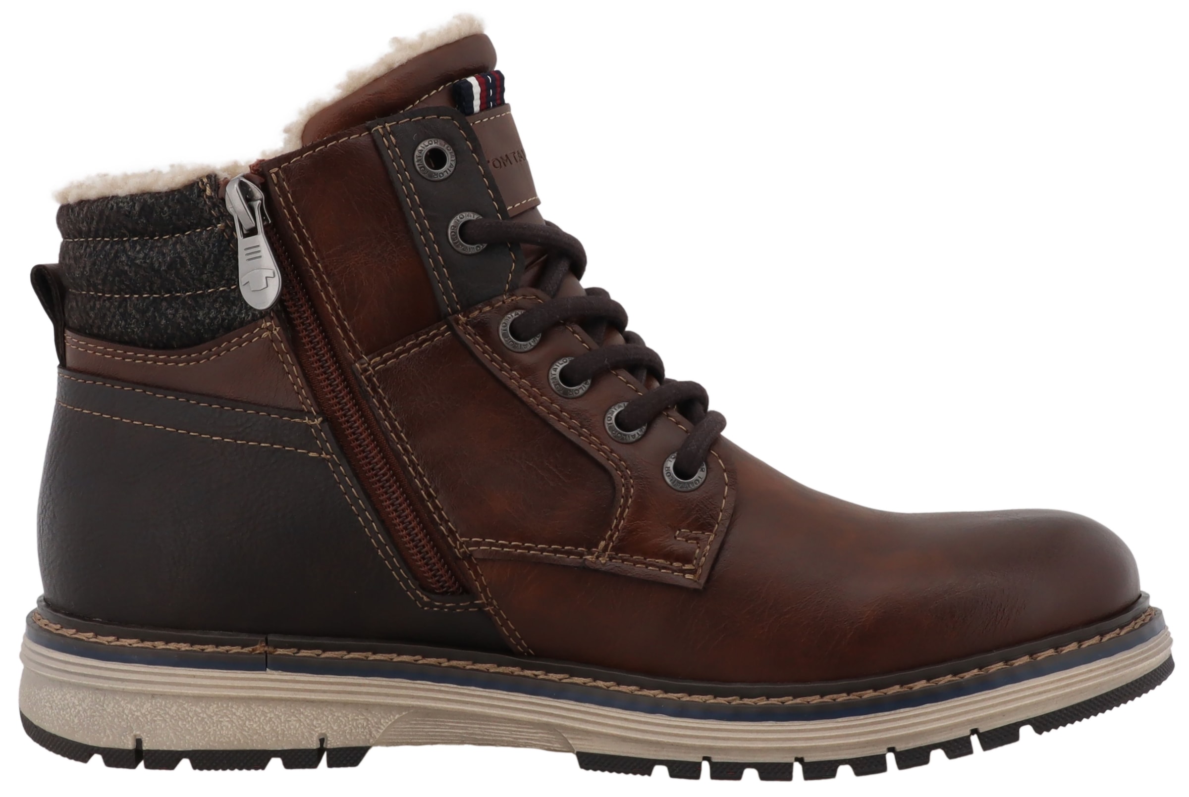 TOM TAILOR Winterboots  mit zusätzlichem Reißverschluss