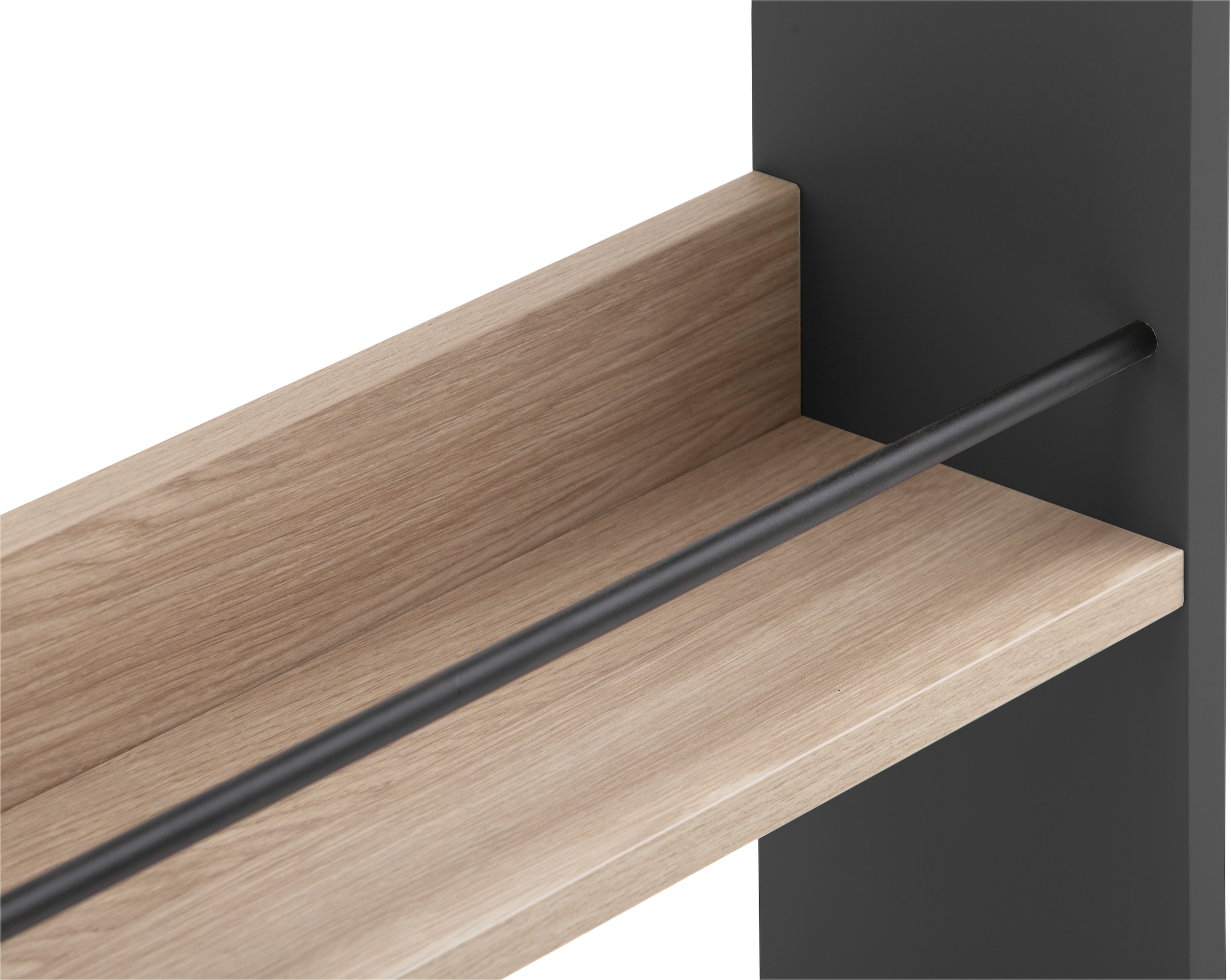 KOCHSTATION Küchentisch »KS-Kolari« 1 Stk. tlg. Breite 58 cm, mit 3 offenen Fächern