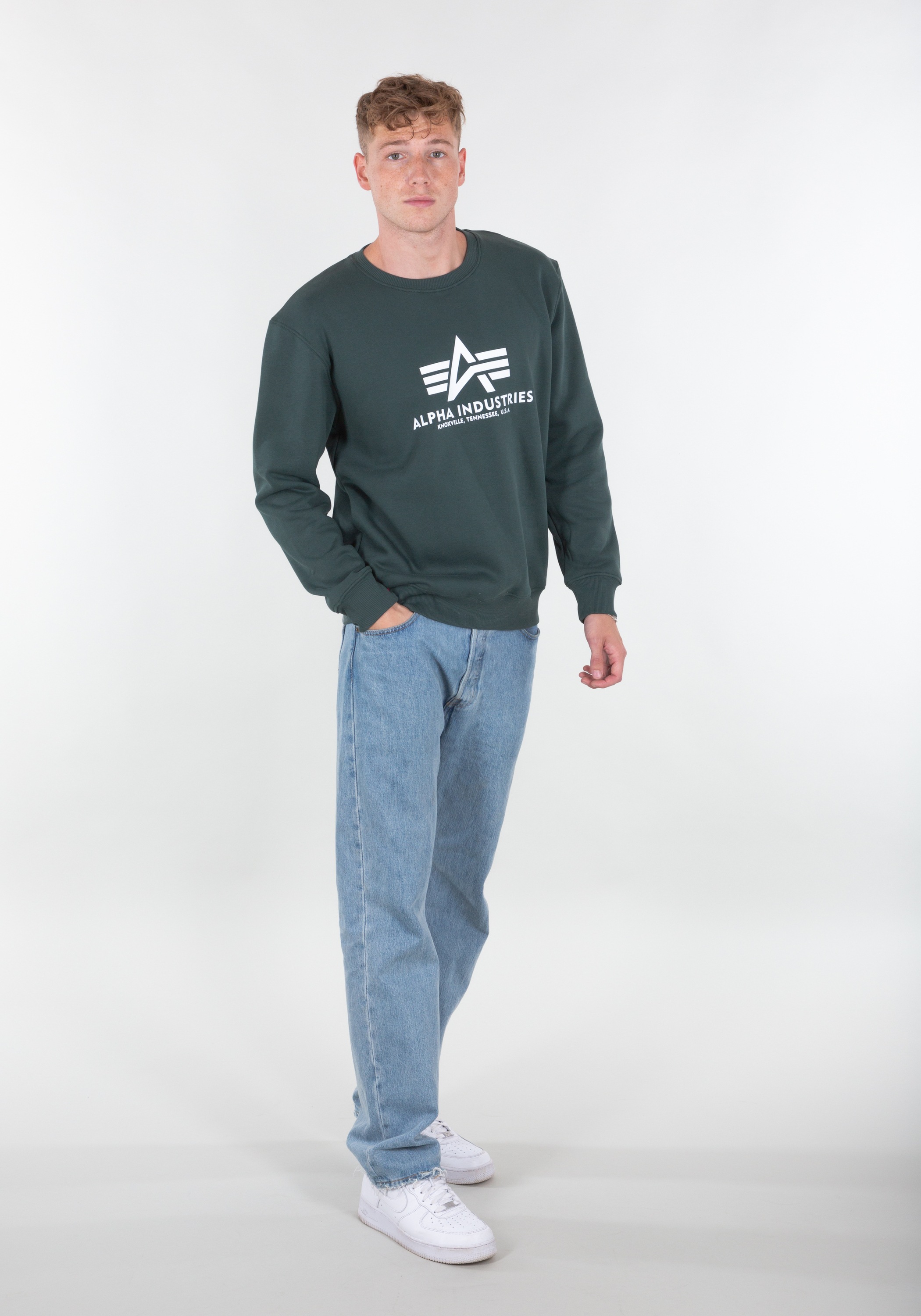 Alpha Industries Sweater »Alpha Industries Men - Sweatshirts Basic Sweatshirt BL«