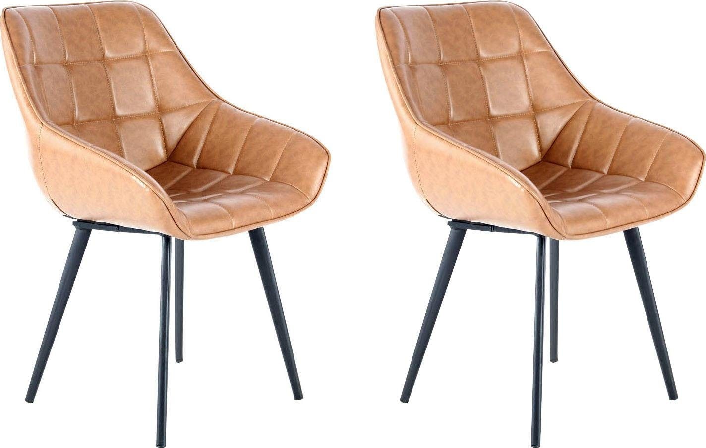 Kayoom Stuhl "Demi 325 2er-Set, Relax-Sessel, unifarbenes Farbgestaltung", günstig online kaufen