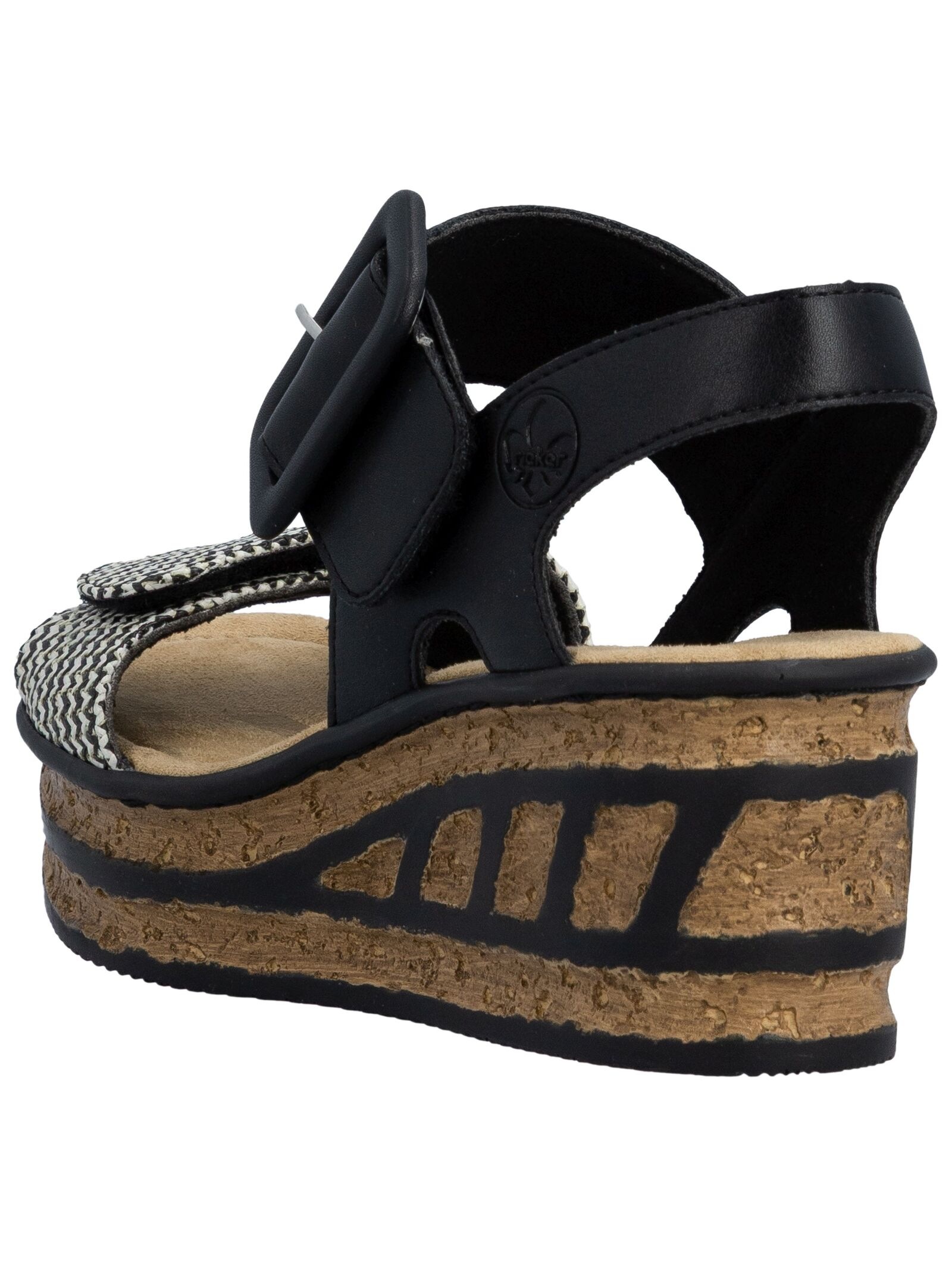 Rieker Keilsandalette »Rieker Sandalen Textil«