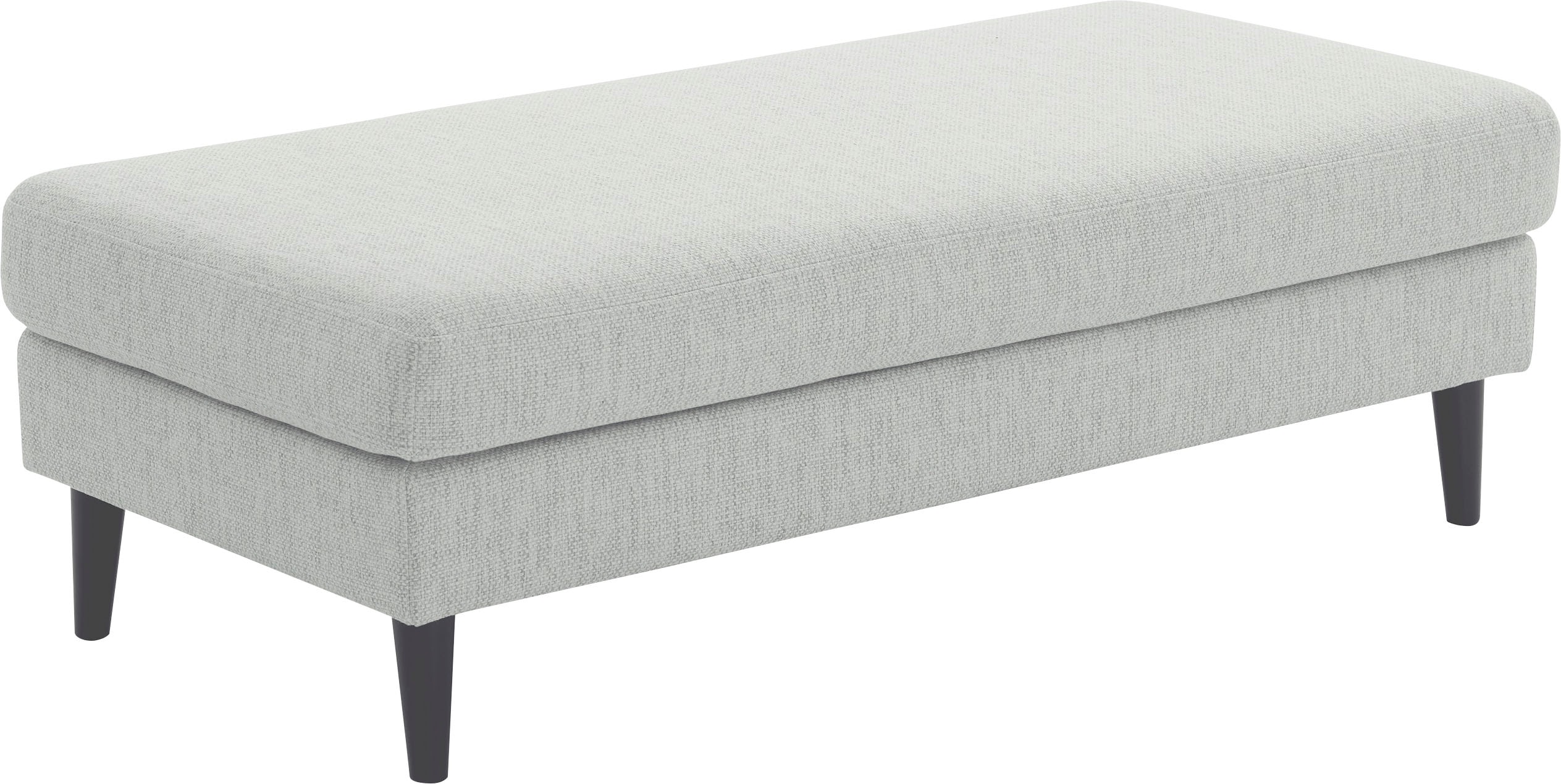 OTTO home Hocker "Rekvik" XXL-Hocker, mit Massivholzfüßen, passend zur Rekvik-Serie