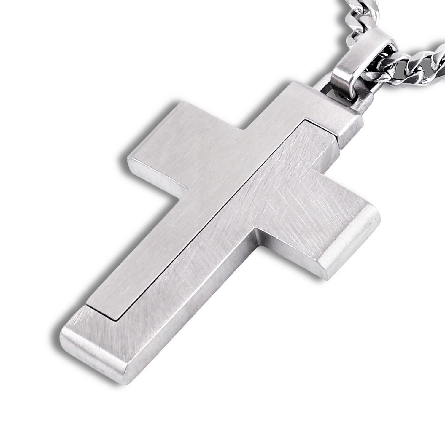 TOM TAILOR Kette mit Anhänger »Kreuz-Motiv«