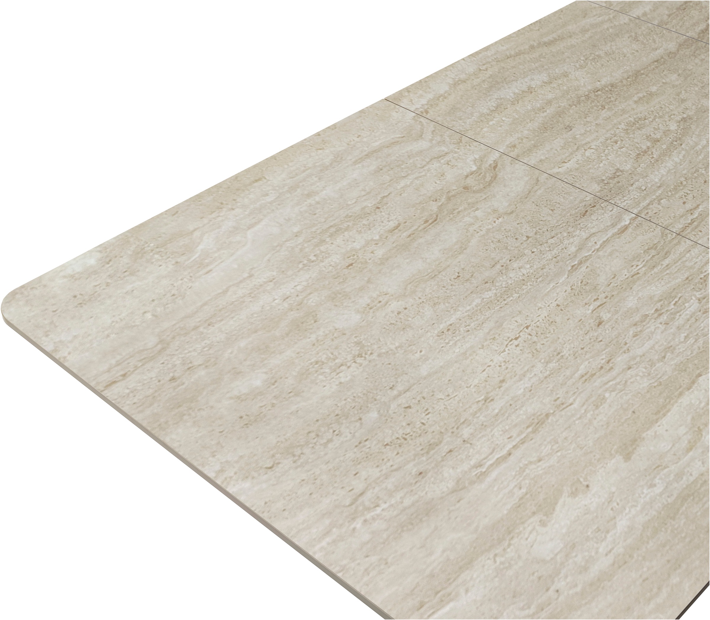 MCA furniture Esstisch »CERRITO Auszugtisch 160-220 cm - marmoriert«, (1 St.), Keramik,Metall,Synchronauszug,ausziehbar,8-10 Personen