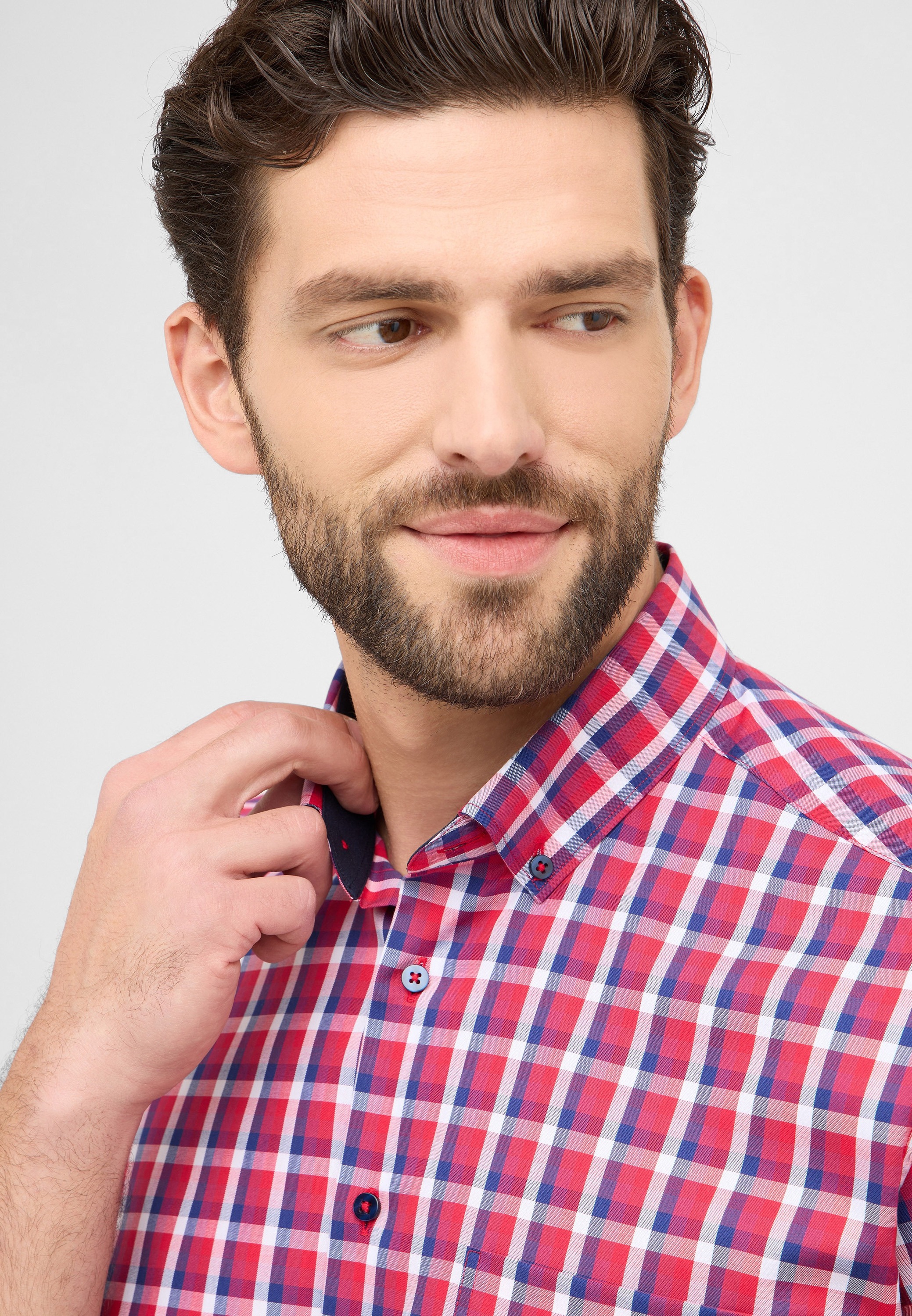 Eterna Kurzarmhemd »MODERN FIT«, NON IRON (bügelfrei)