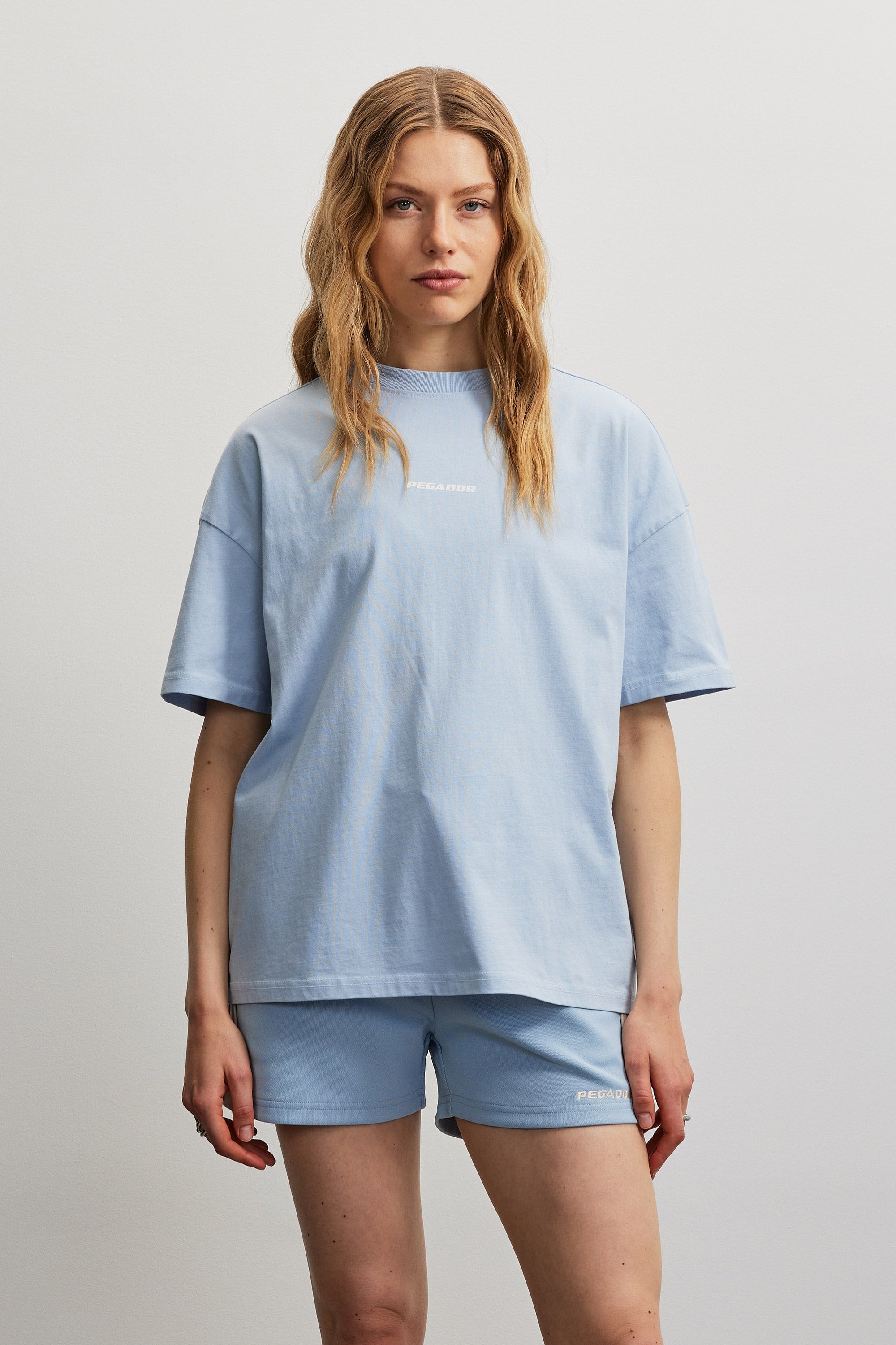 PEGADOR T-Shirt "ARENDAL LOGO HEAVY OVERSIZED TEE" Baumwolle, oversize