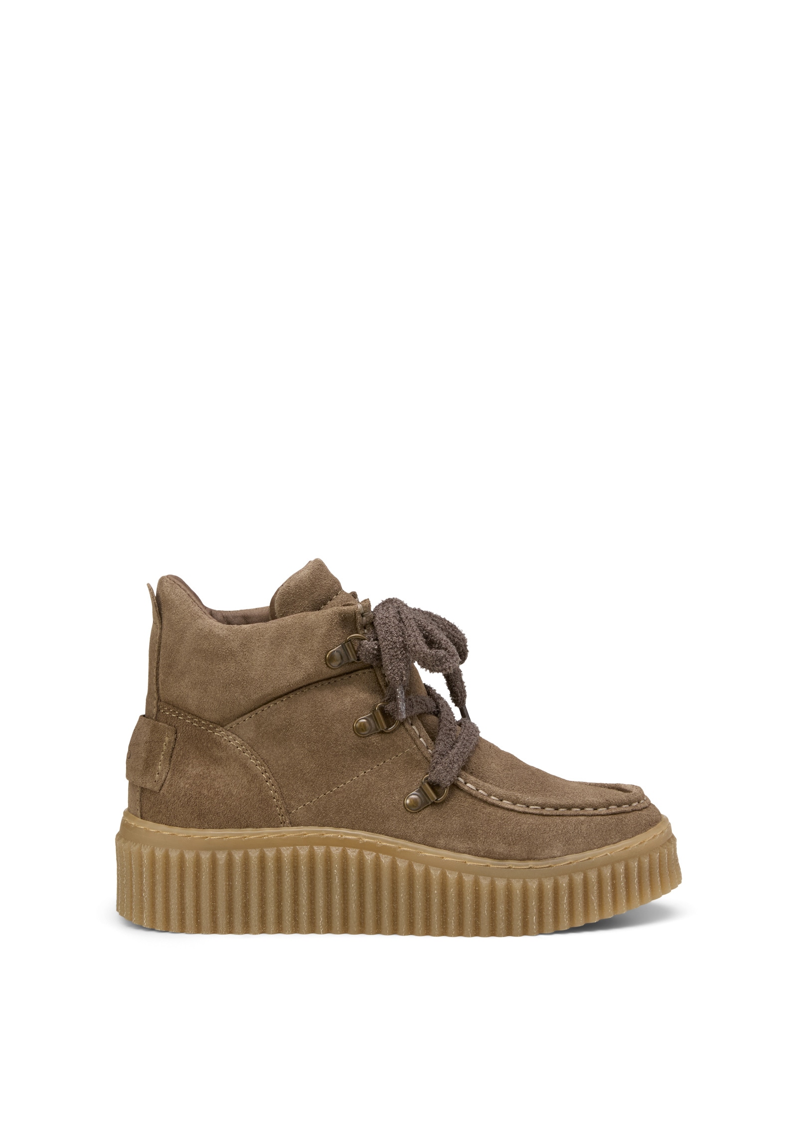 Marc O'Polo Stiefelette »mit markanter Rillen-Plateausohle«