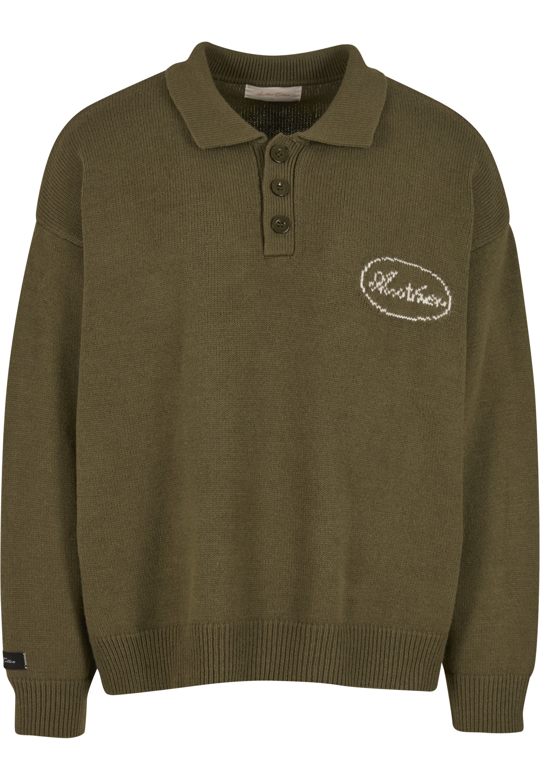 Another Cotton Lab Sweatjacke "Another Cotton Lab Another Three Button Knit Hoodie" 1