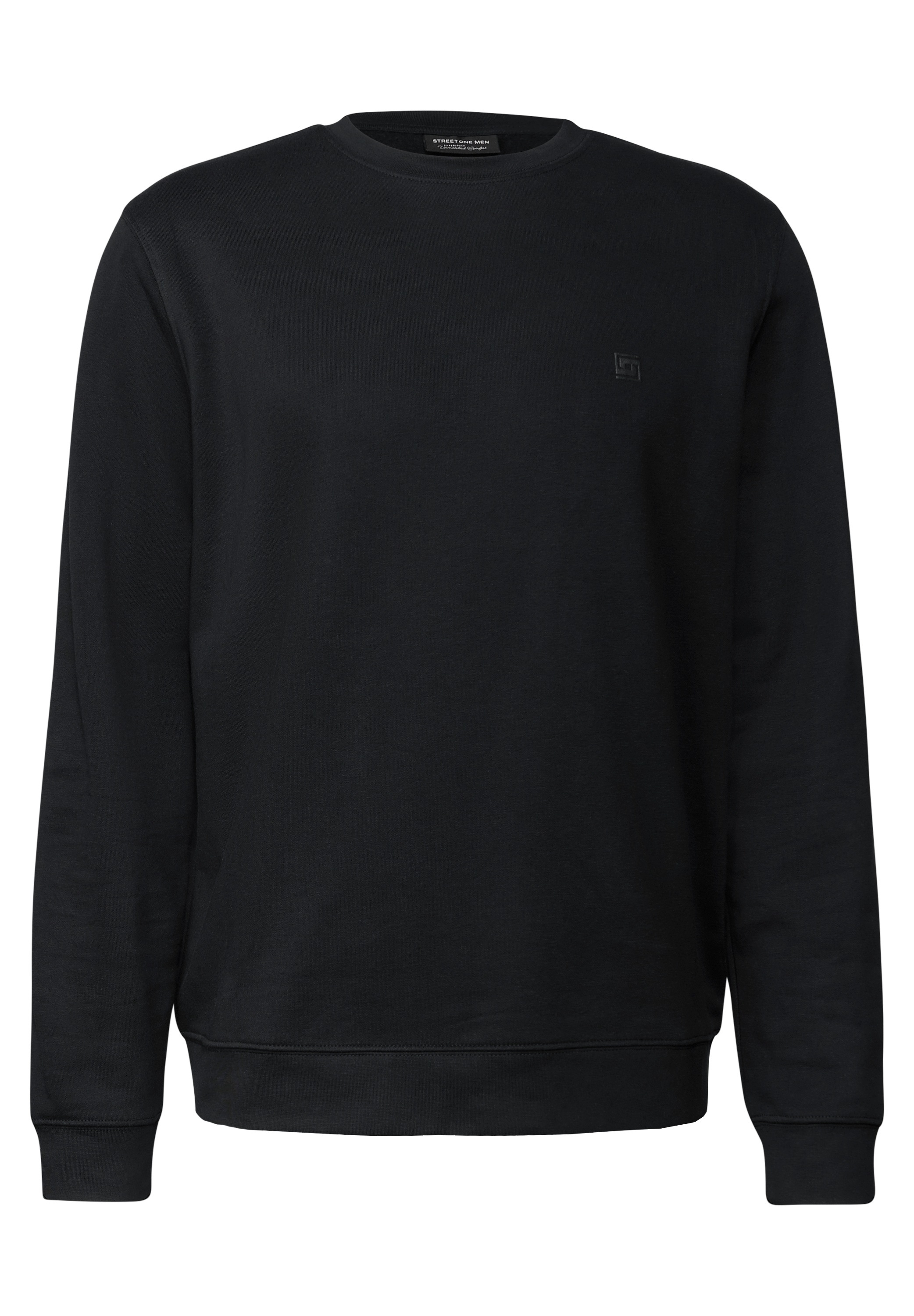 STREET ONE MEN Sweatshirt, im soften Baumwoll-Mix