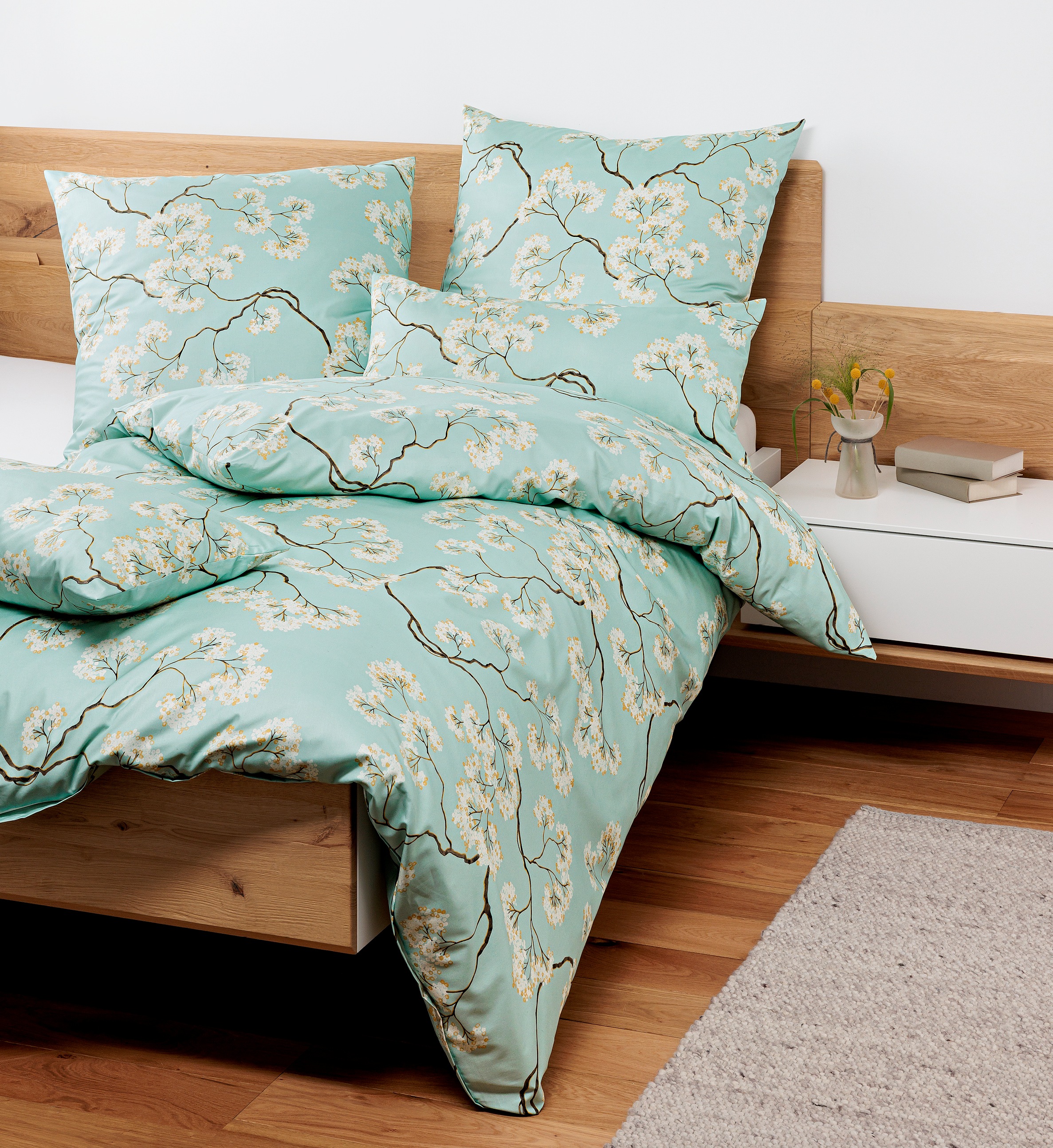 Janine Bettwäsche "CARMEN S 55123 02 155x200,80x80" mit Reißverschluss günstig online kaufen