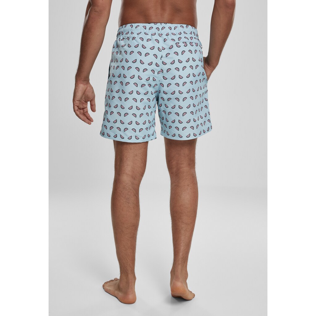 URBAN CLASSICS Badeshorts »Urban Classics Herren Melon Swim Shorts«