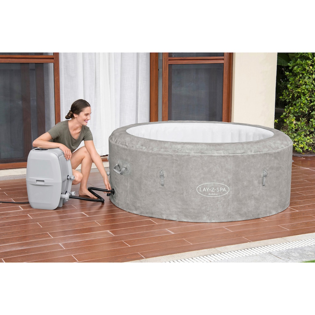 Bestway Whirlpool »LAY-Z-SPA® ECO-Whirlpool Zurich AirJet™«